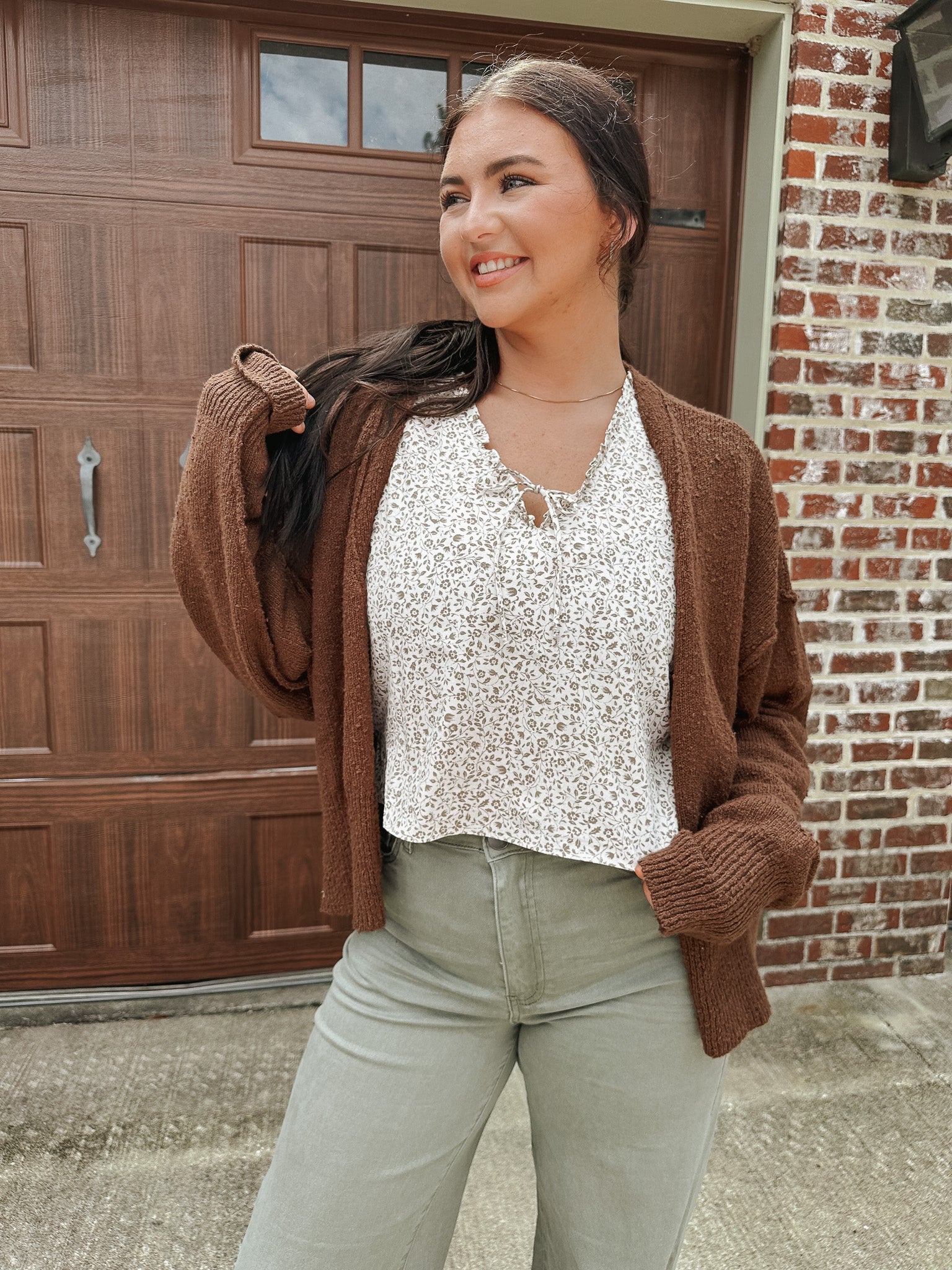 Kind Heart Brown Cardigan