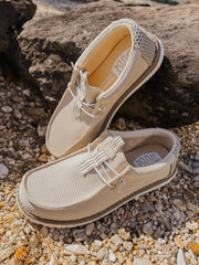 Hey Dude Men's Wally Mesh Neutrals in Island Neutral
