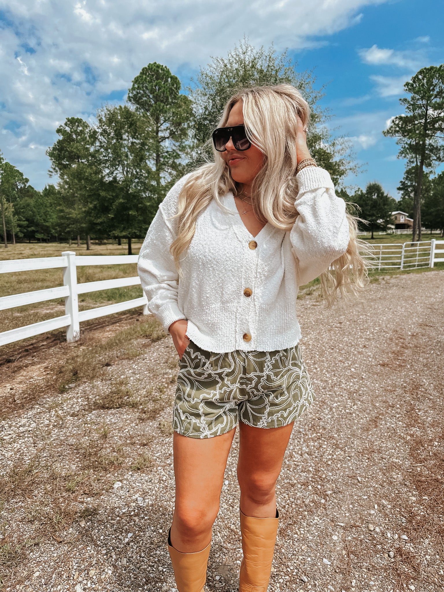 Kind Heart Cream Cardigan