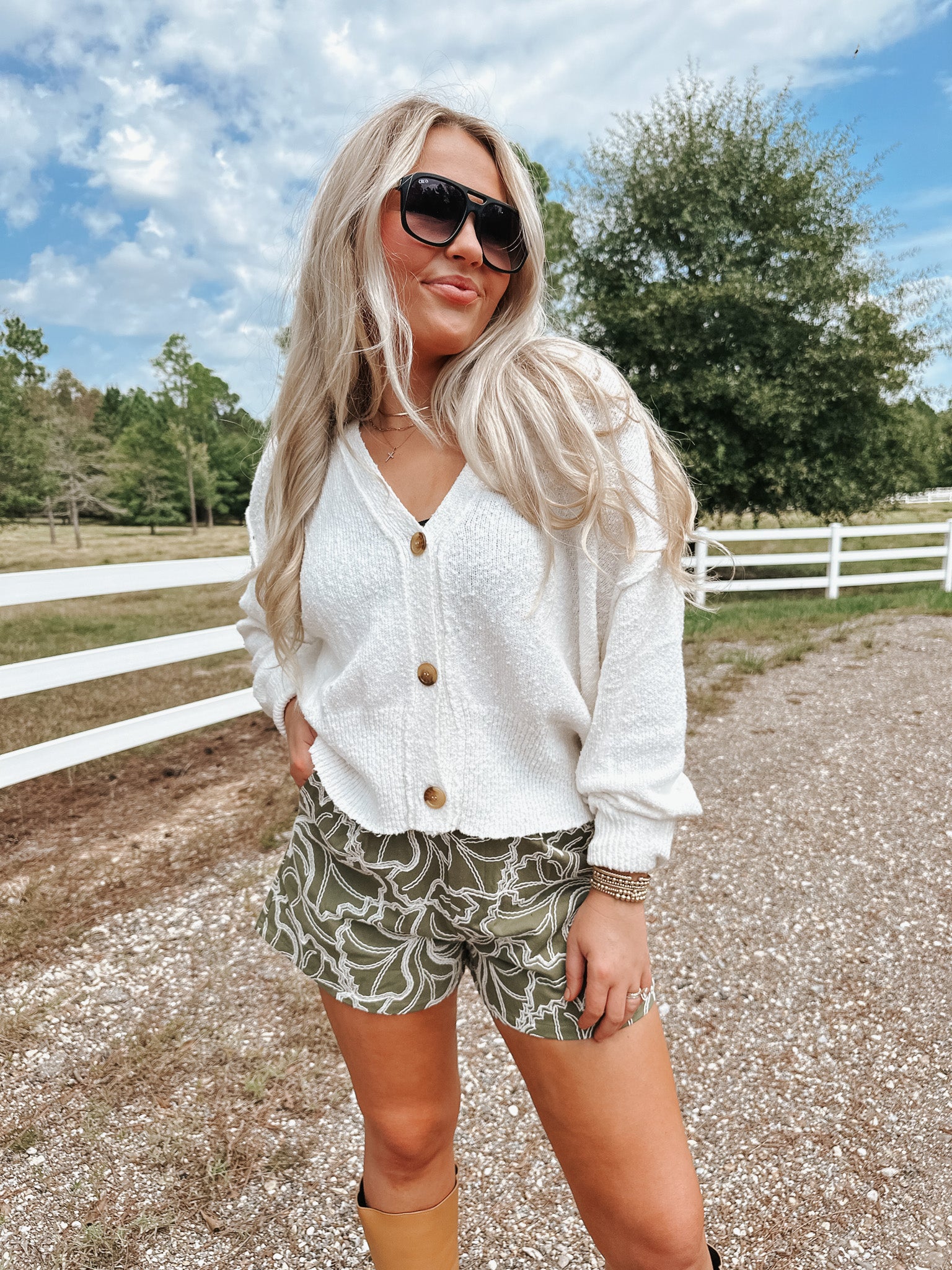 Kind Heart Cream Cardigan