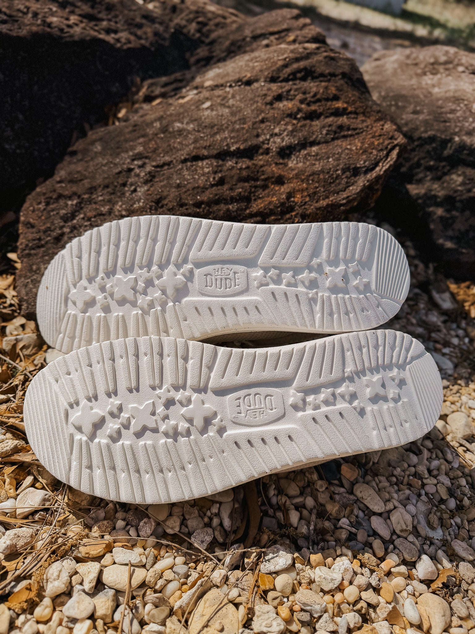 Hey Dude Men's Wally Mesh Neutrals in Island Neutral