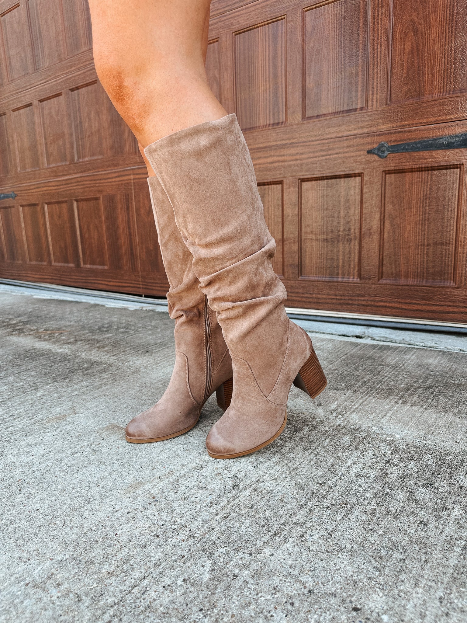 Step Into Fall Taupe Boot