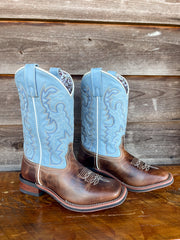 Laredo Women's 11" Darla Leather Wide Square Toe Boot