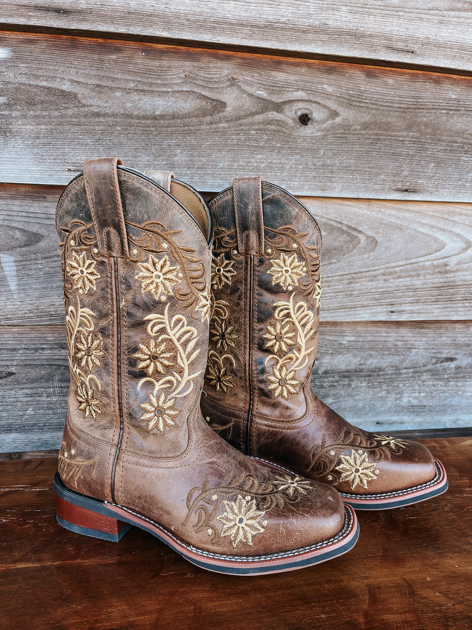Women's Laredo by Dan Post Secret Garden Floral Embroidered Western Boot