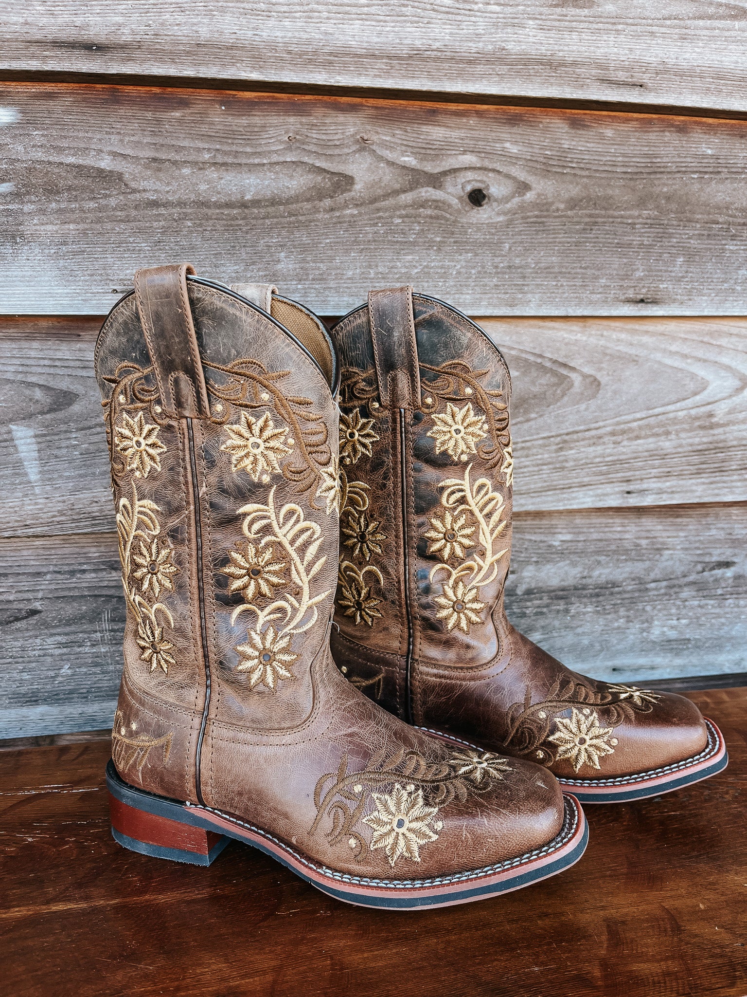 Women's Laredo by Dan Post Secret Garden Floral Embroidered Western Boot
