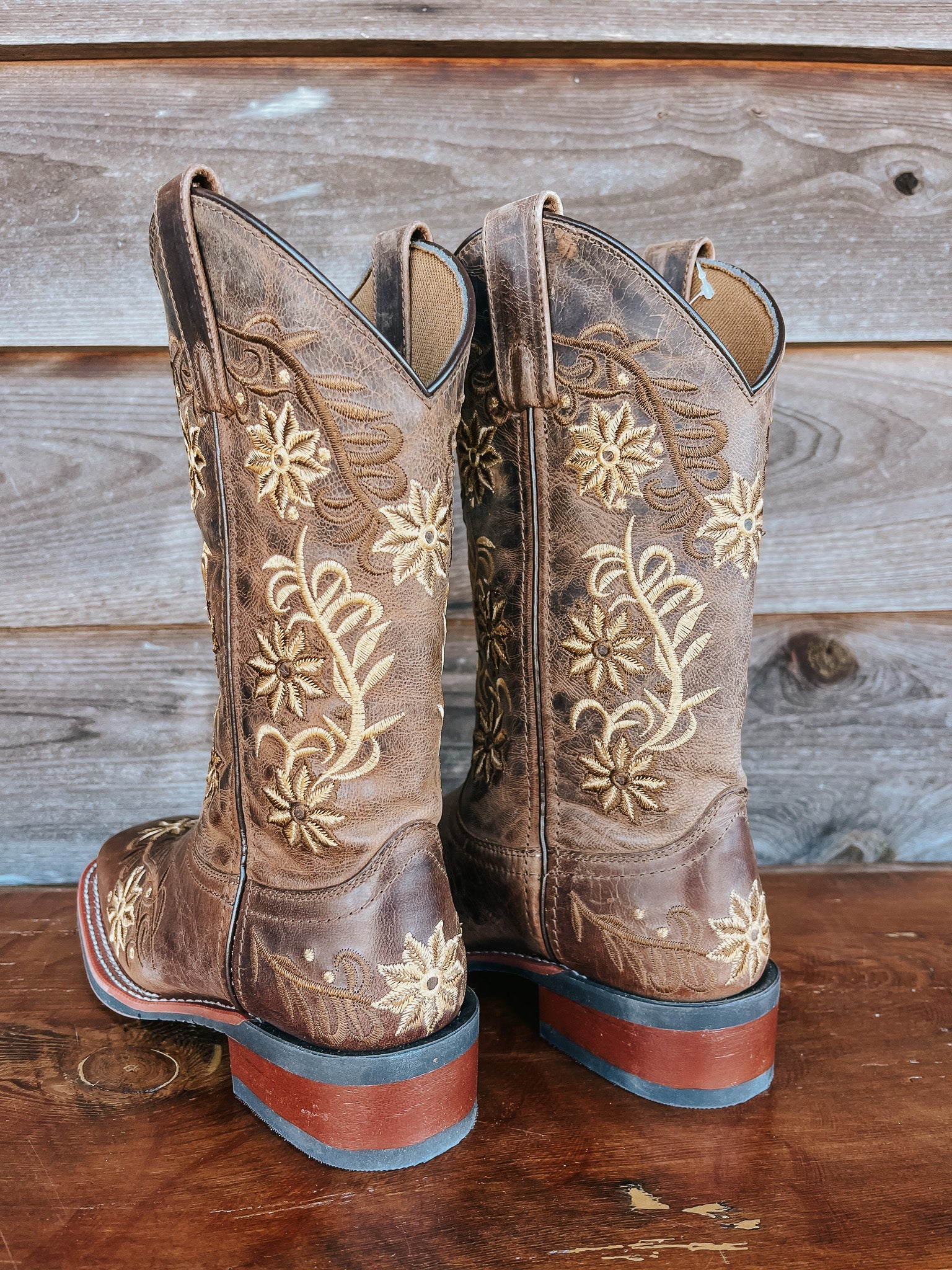 Women's Laredo by Dan Post Secret Garden Floral Embroidered Western Boot