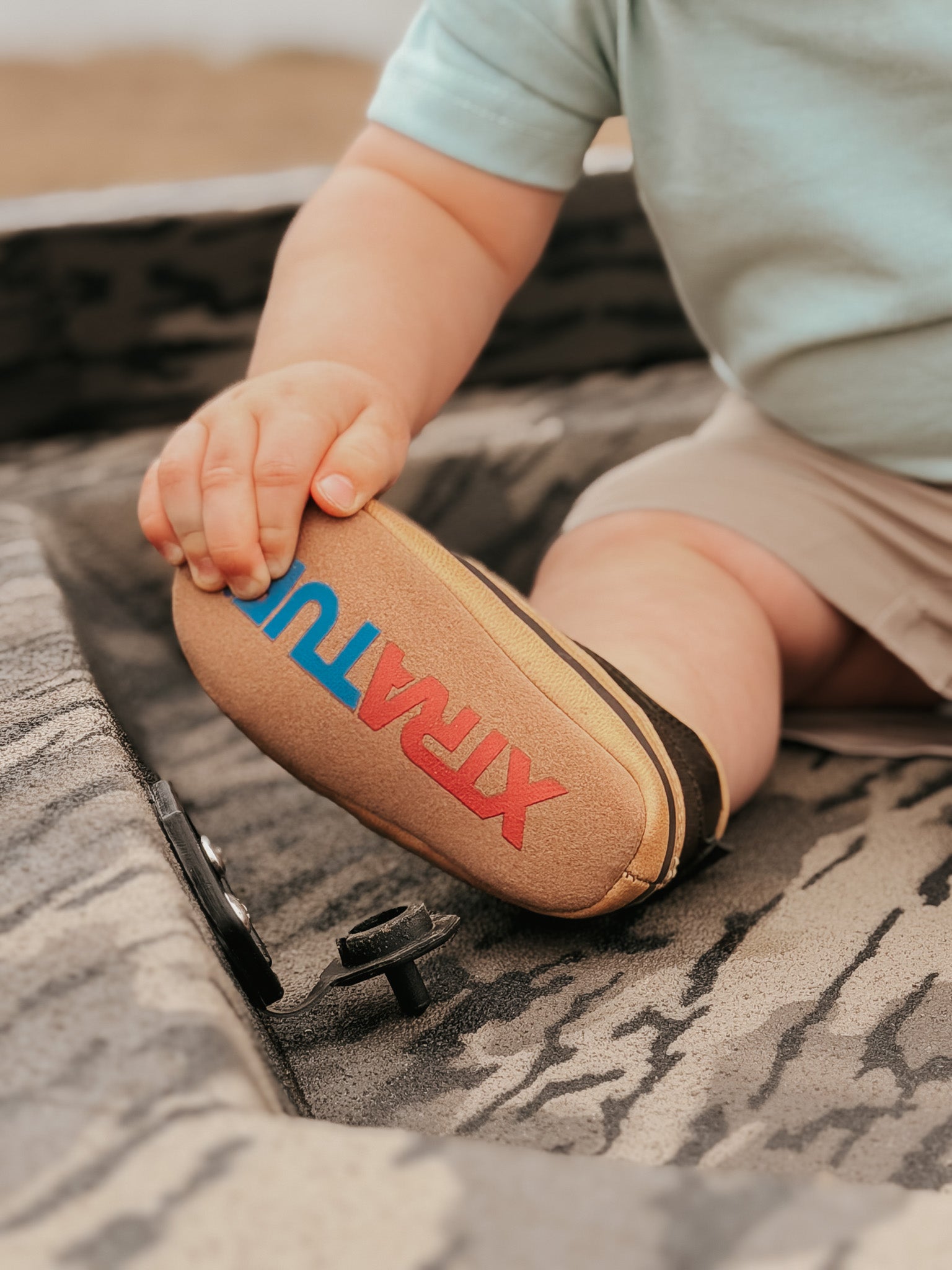 Xtratuf Infant Minnow Ankle Deck Boot in Brown