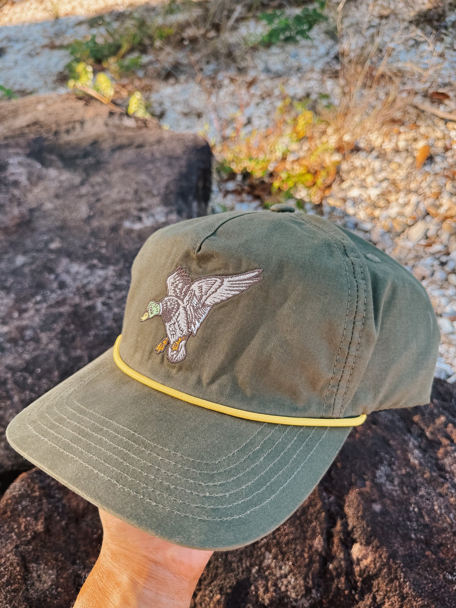 Prairie Oaks Waterfowl | Mallard Unstructured Snapback Hat