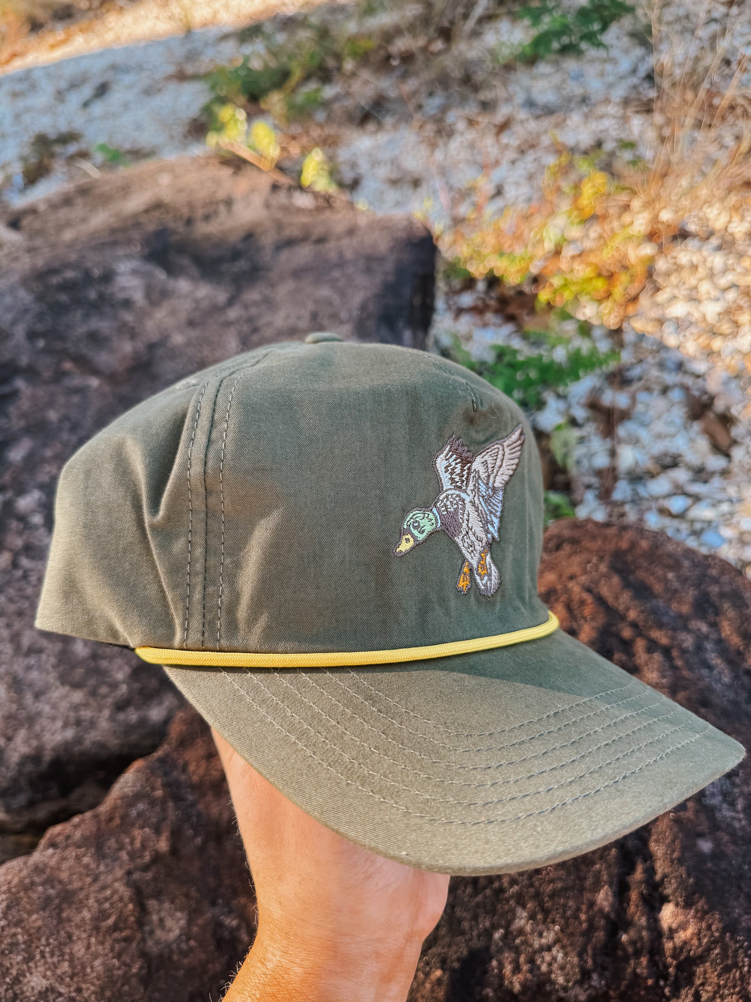 Prairie Oaks Waterfowl | Mallard Unstructured Snapback Hat