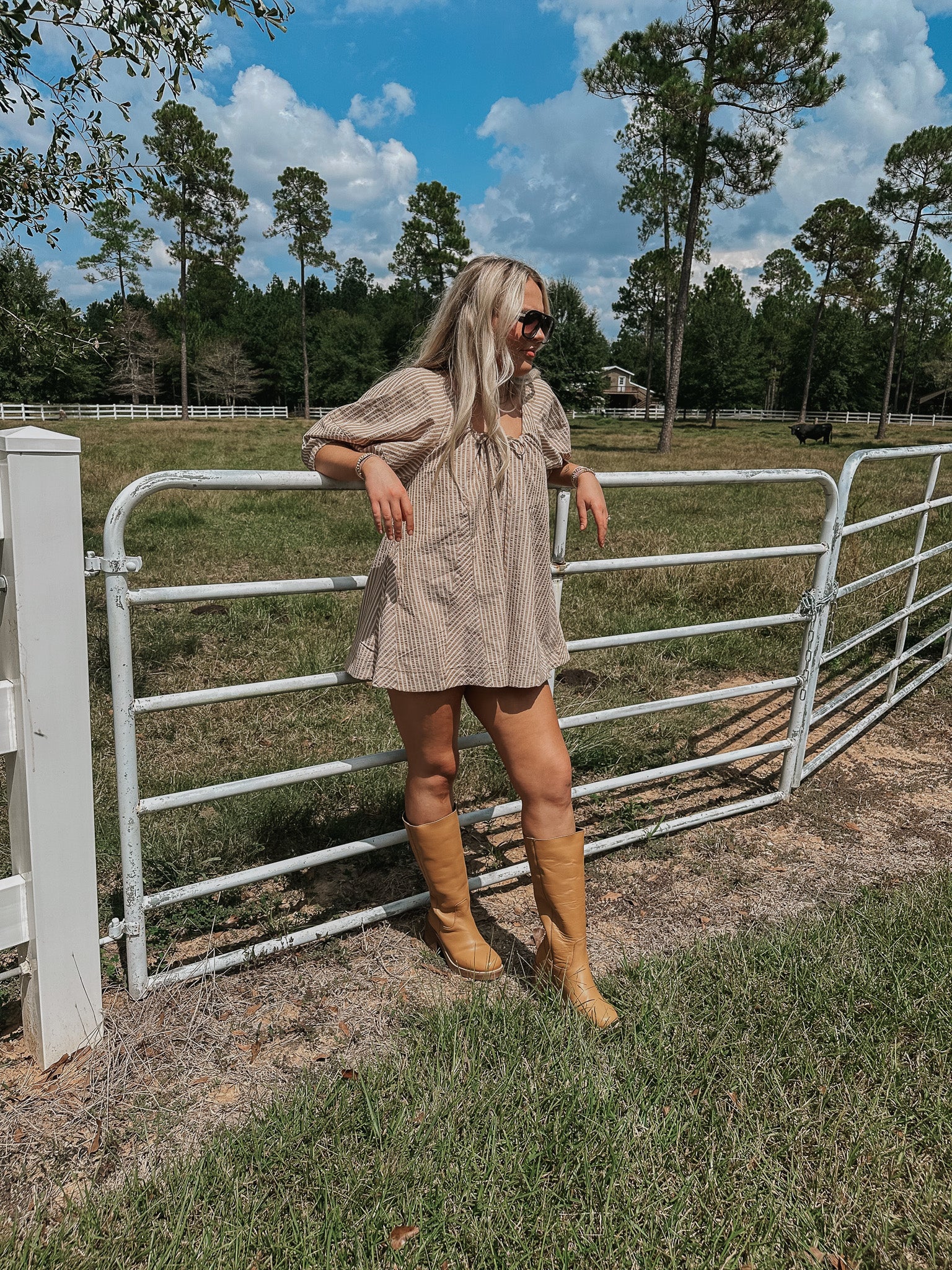Classic Charm Taupe Romper