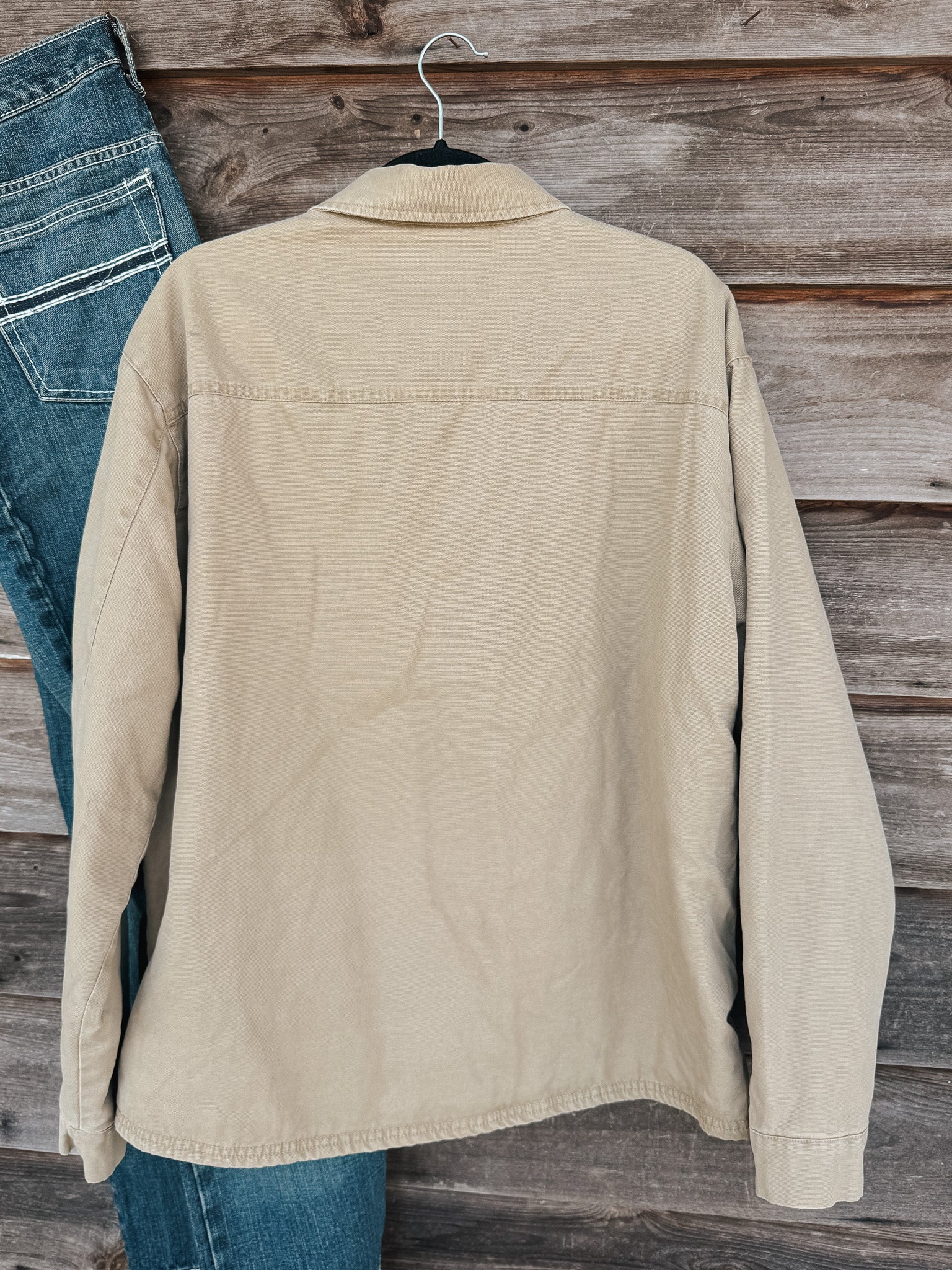 Men's Southern Marsh Bishop Rugged Canvas Jacket in Khaki