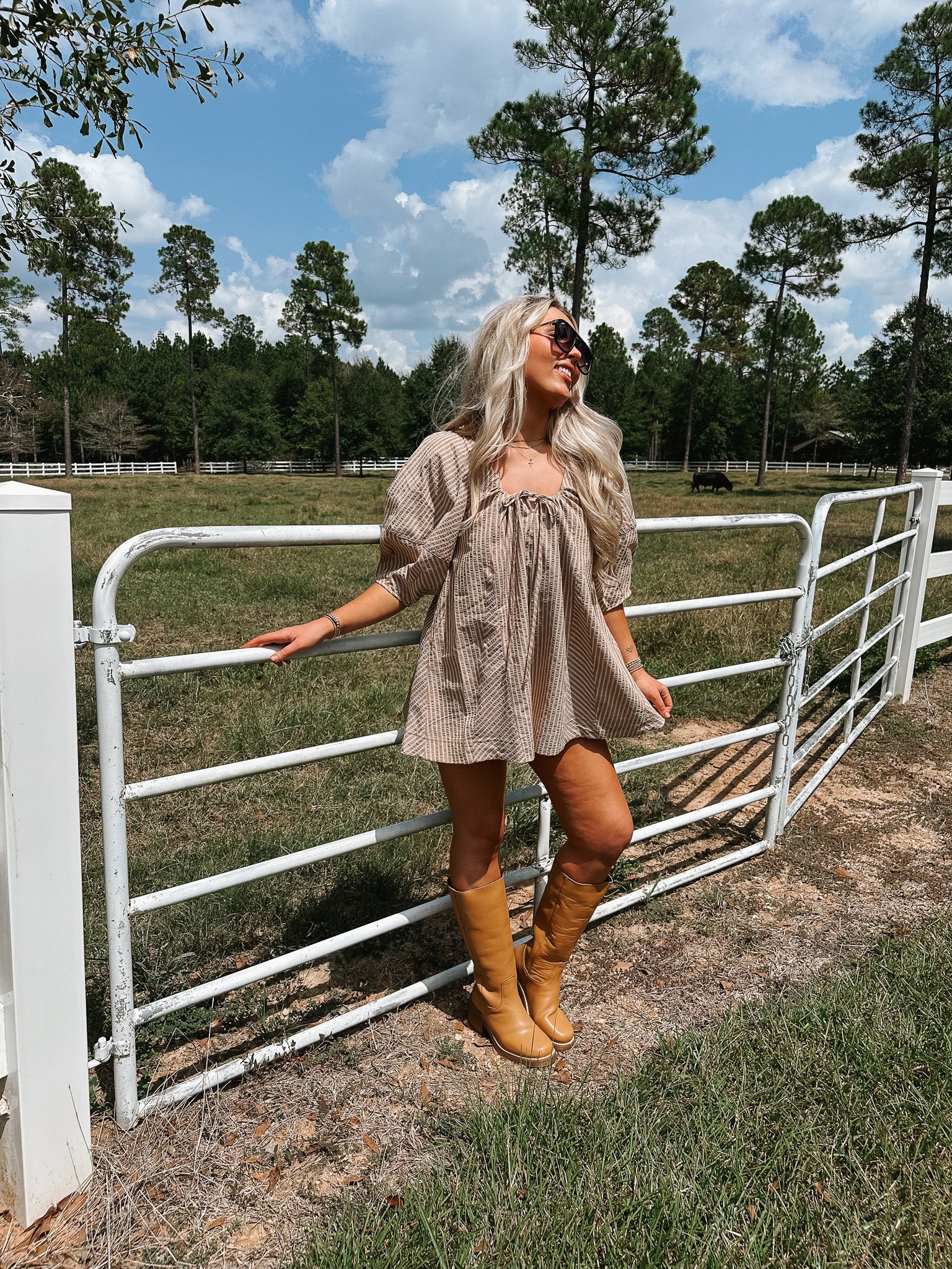 Classic Charm Taupe Romper