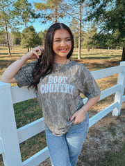 Boot Country Bottomland Camo Tee