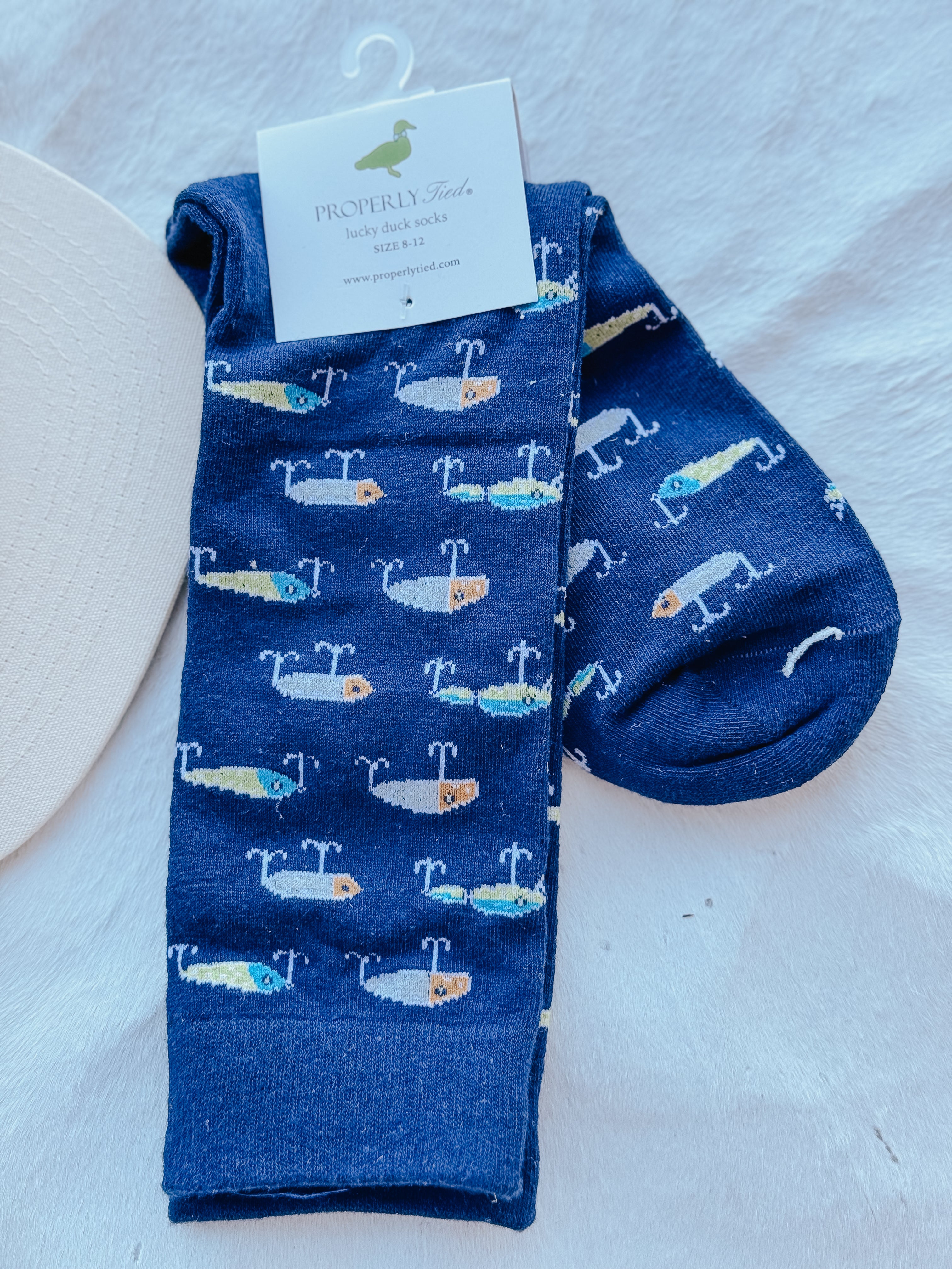 Properly Tied Vintage Lures Socks