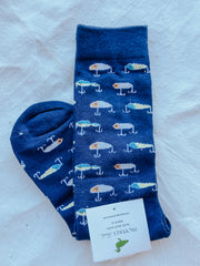 Properly Tied Vintage Lures Socks