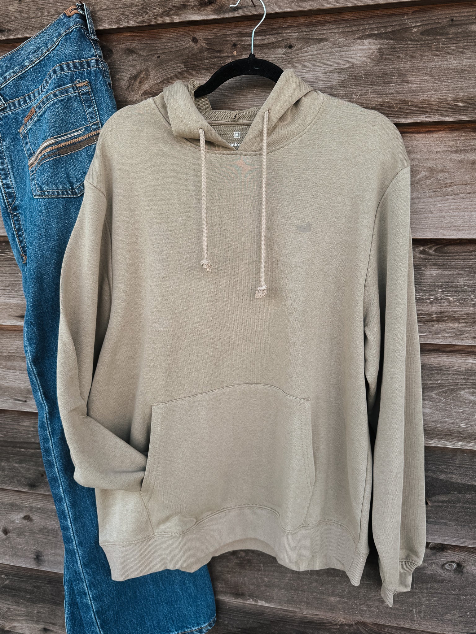 Men's Southern Marsh Surfside Hoodie - Inflight Camo in Khaki