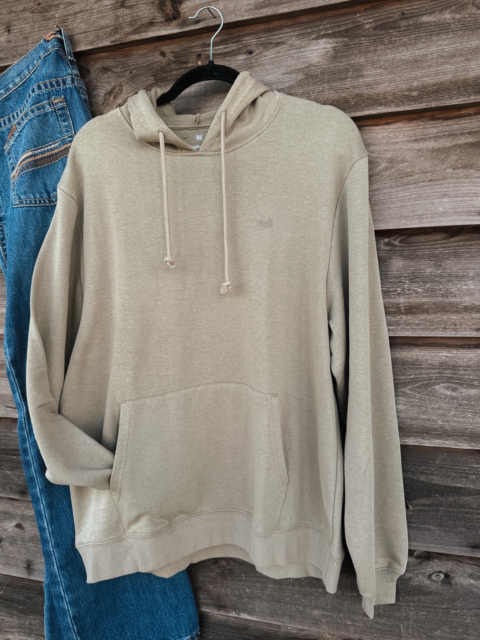 Men's Southern Marsh Surfside Hoodie - Inflight Camo in Khaki