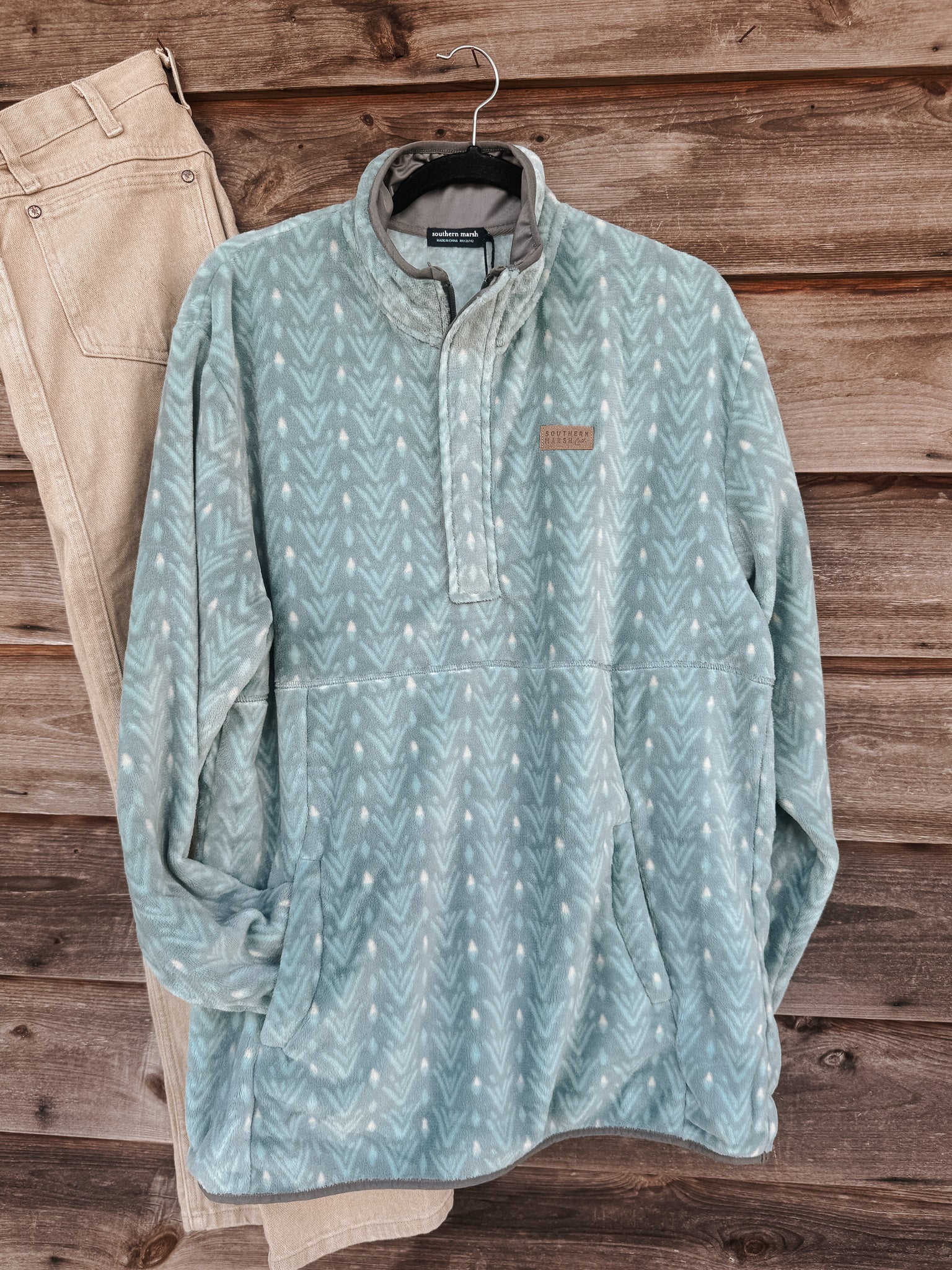 Southern Marsh Sonora Retro Fleece in Slate