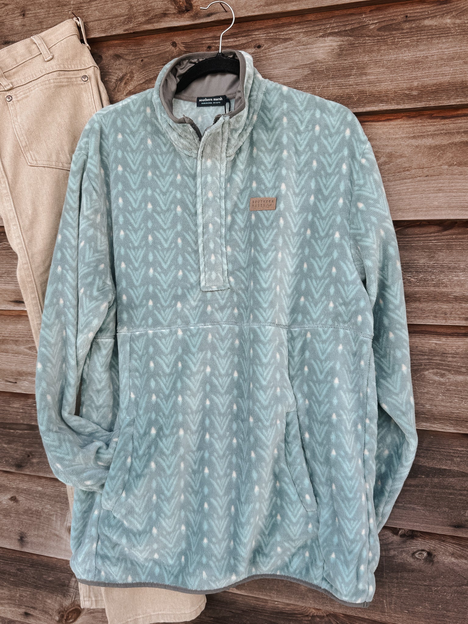 Southern Marsh Sonora Retro Fleece in Slate