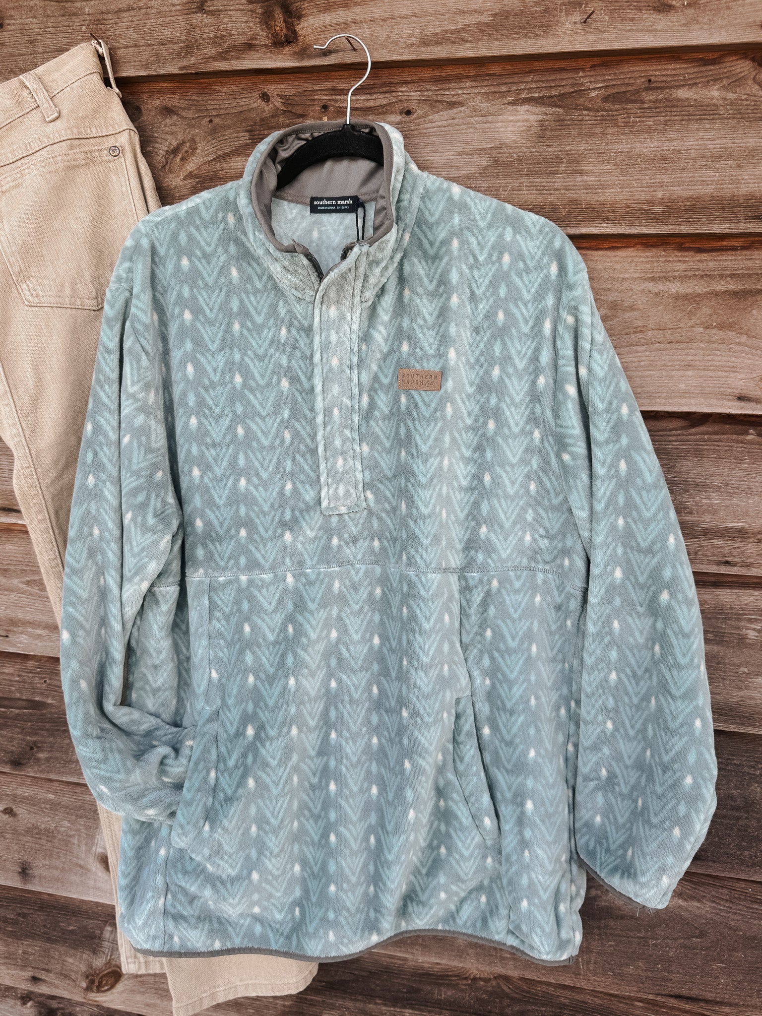 Southern Marsh Sonora Retro Fleece in Slate
