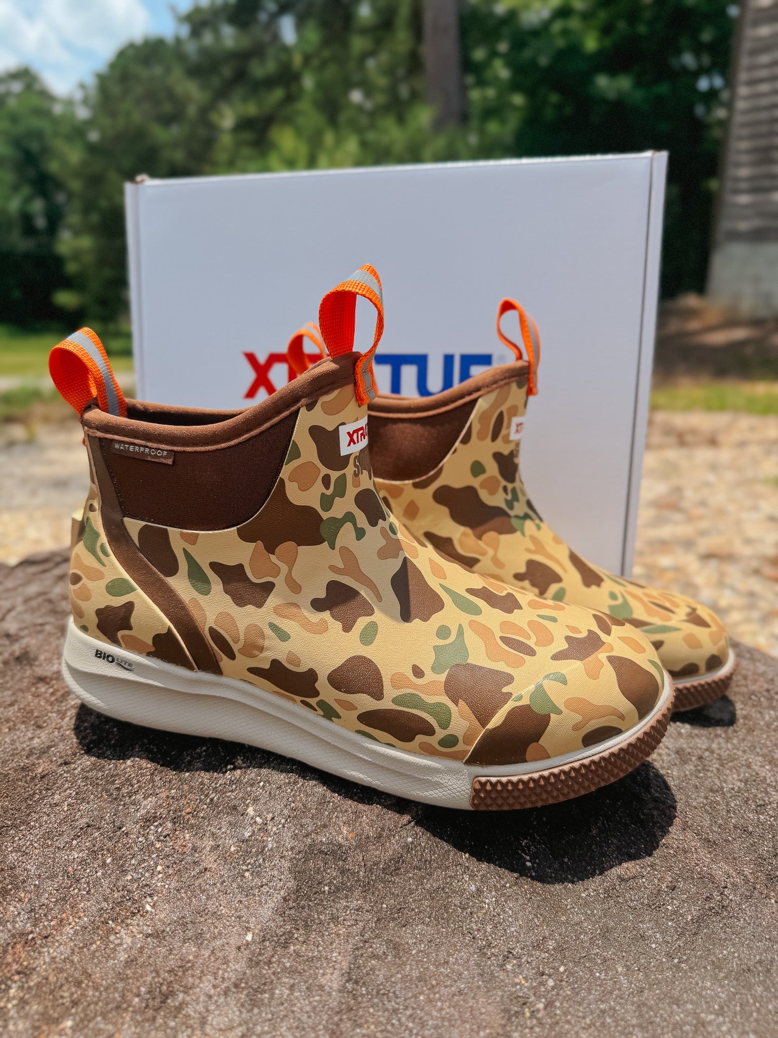 Men's Xtratuf 6 in Ankle Deck Boot Sport in Duck Camo – Boot Country