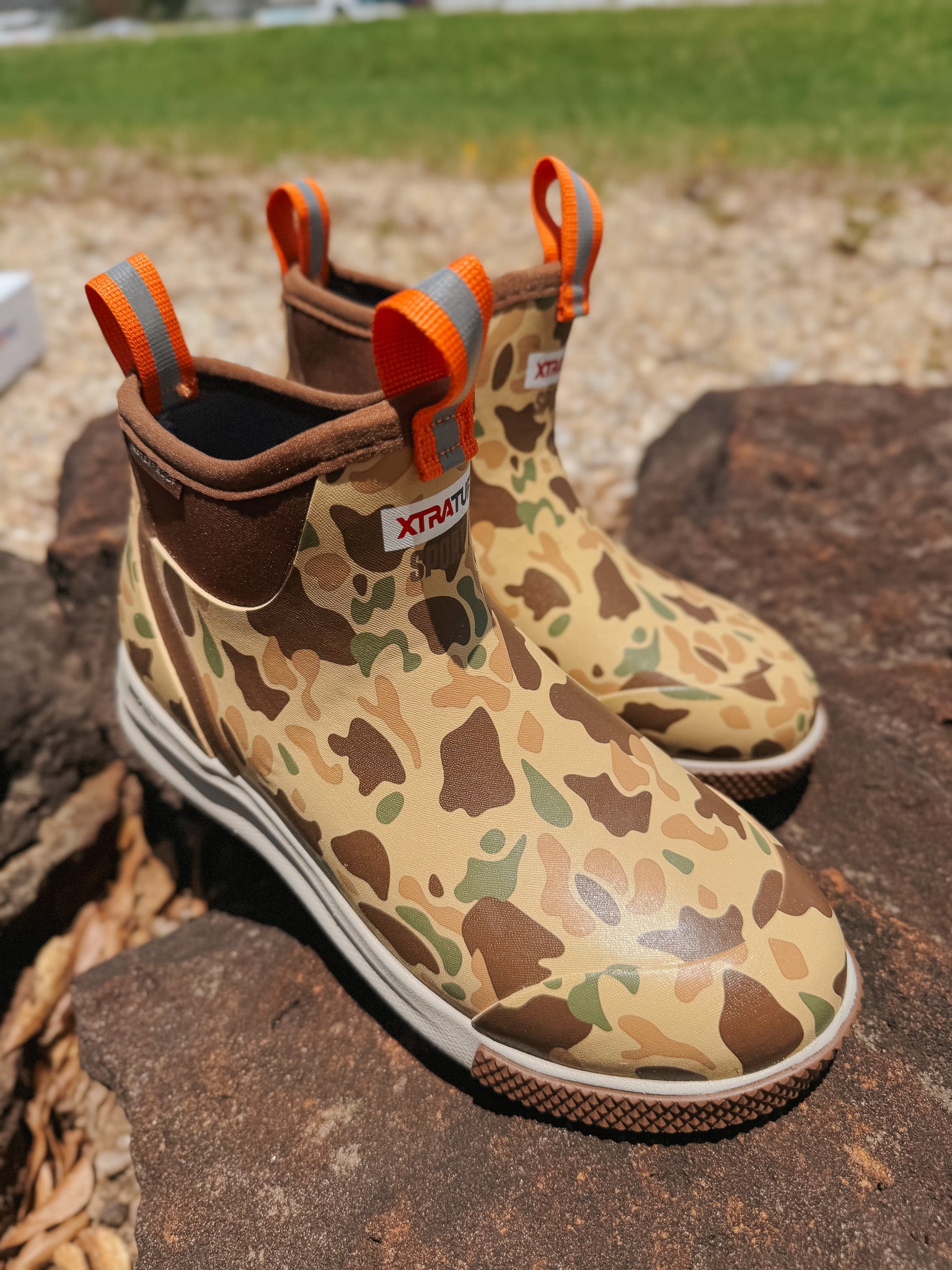 Men's Xtratuf 6 in Ankle Deck Boot Sport in Duck Camo – Boot Country