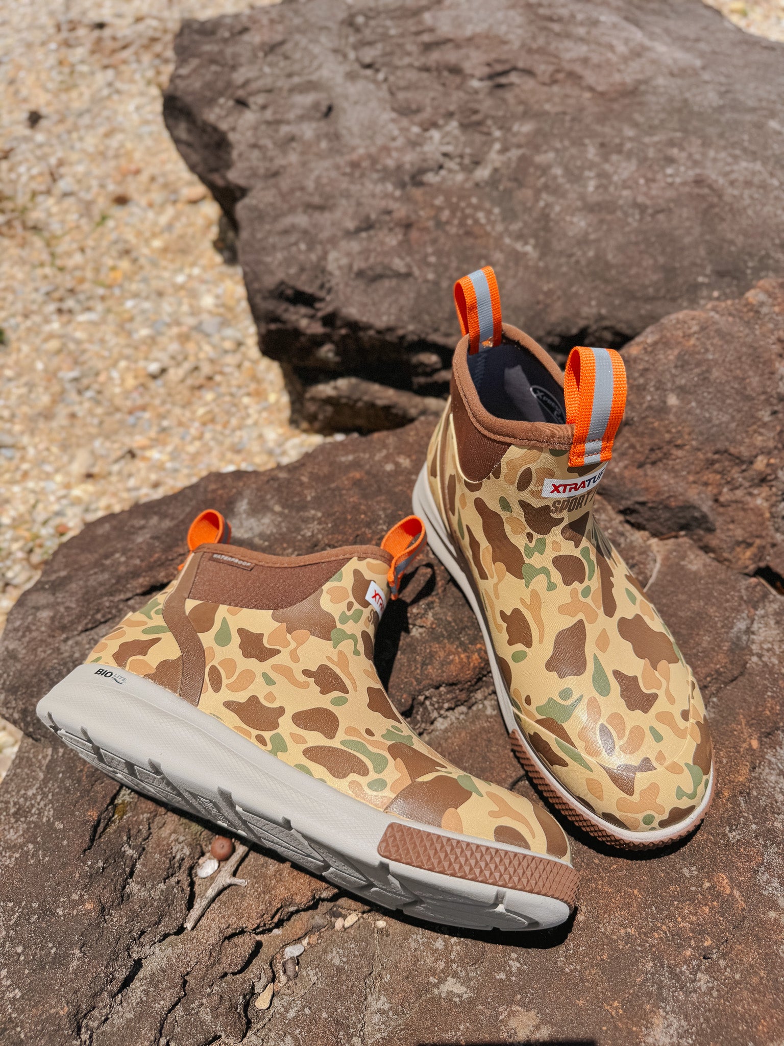 Men's Xtratuf 6 in Ankle Deck Boot Sport in Duck Camo