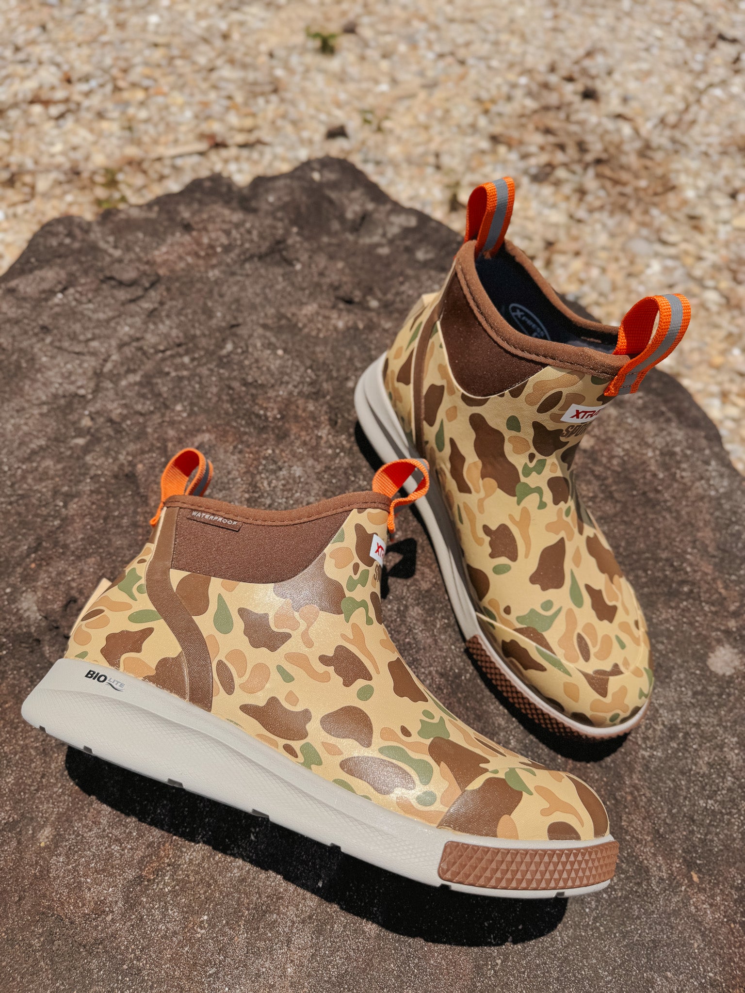 Men's Xtratuf 6 in Ankle Deck Boot Sport in Duck Camo