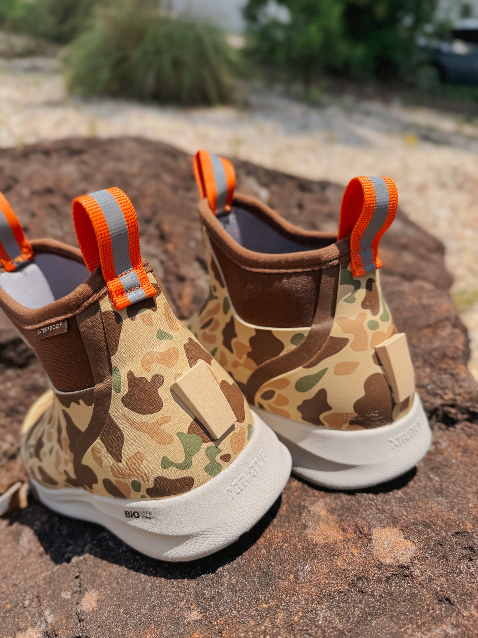 Men's Xtratuf 6 in Ankle Deck Boot Sport in Duck Camo