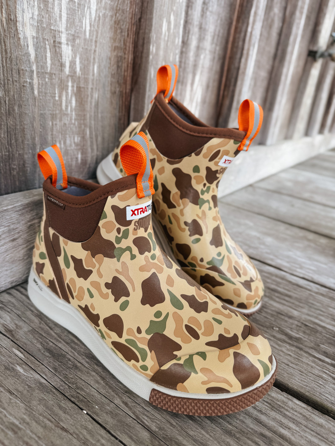 Ankle Deck Xtratuf Deck Boots Camo Xtra Tuff Boots Men's Xtratuf