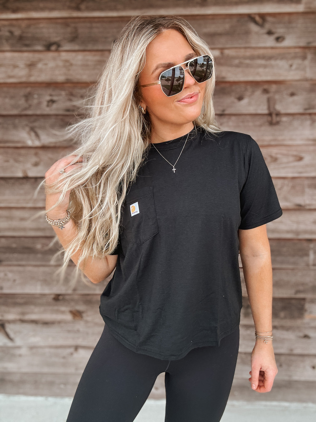 Carhartt | Women's TENCEL Fiber Series Loose Fit Crewneck Tee - Black