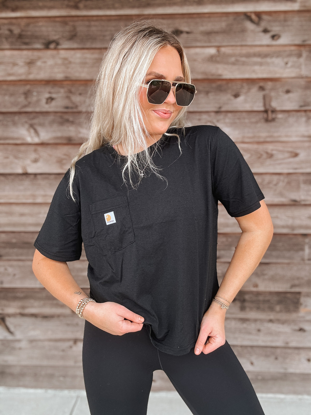 Carhartt | Women's TENCEL Fiber Series Loose Fit Crewneck Tee - Black