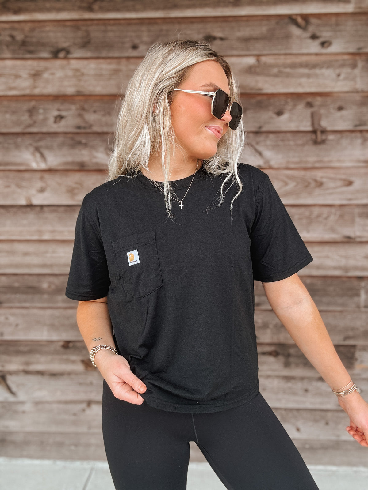 Carhartt | Women's TENCEL Fiber Series Loose Fit Crewneck Tee - Black