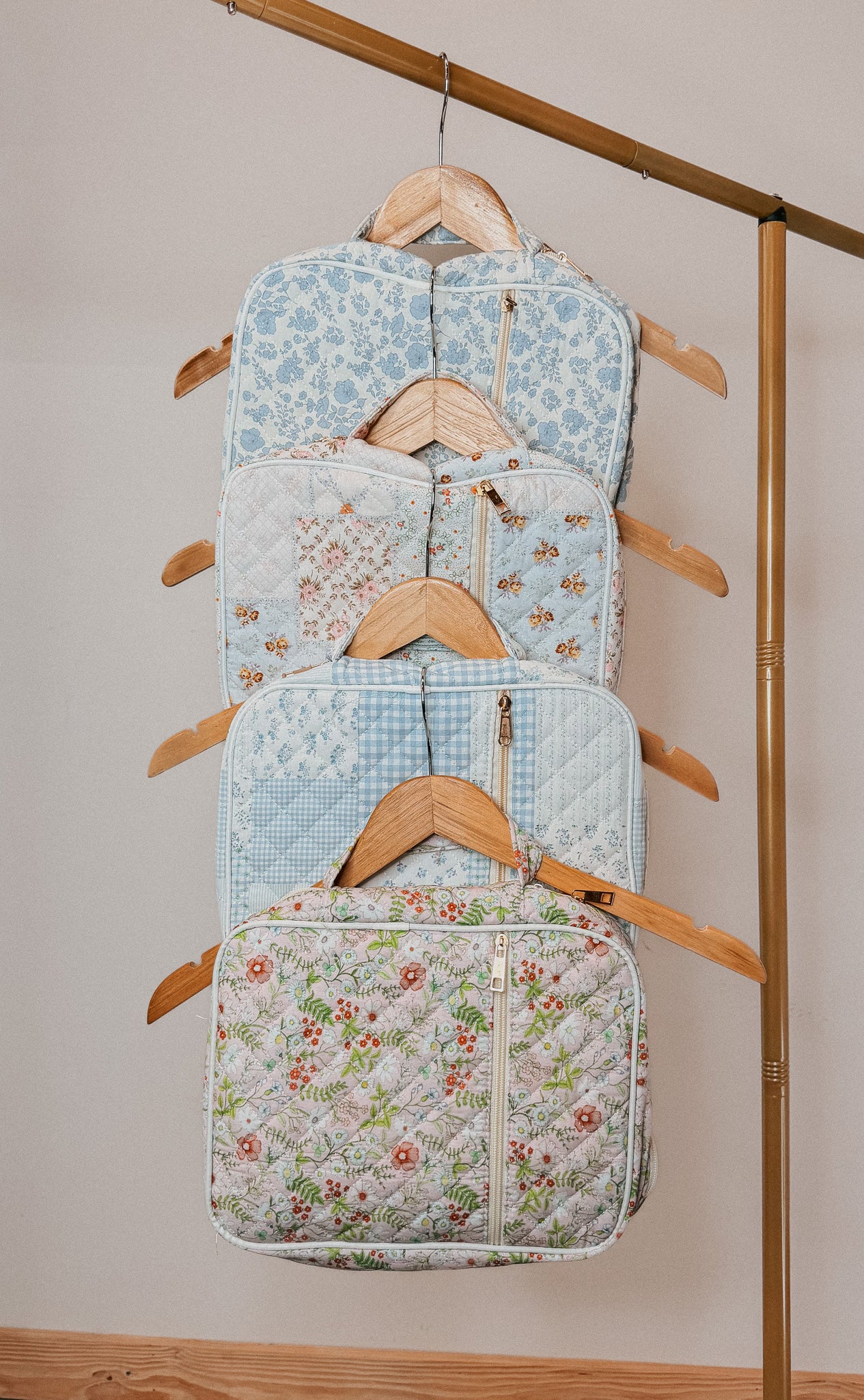 Ruth Pink Floral Print Bible Cover with Accessories