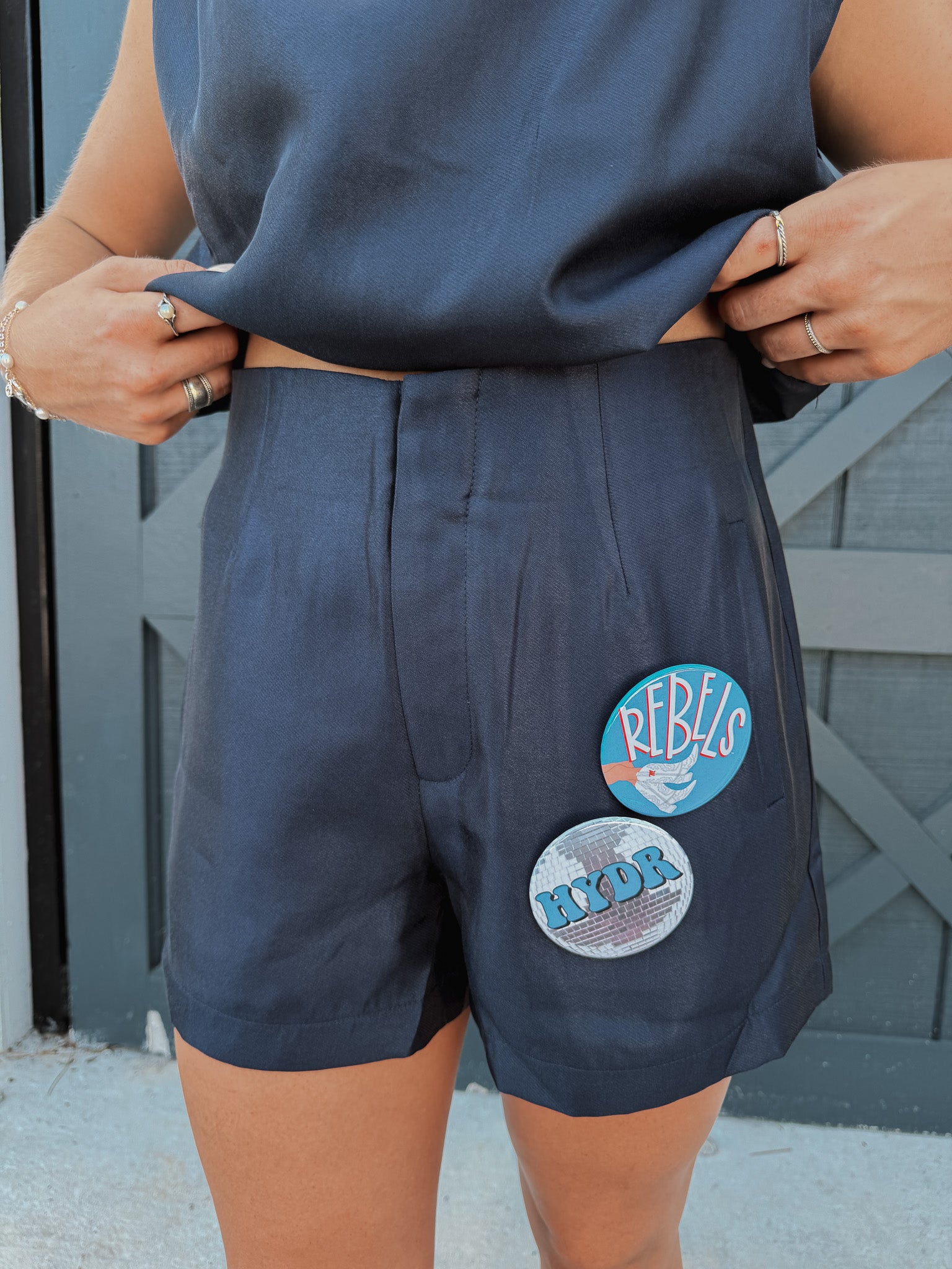 In Good Company Shorts in Navy