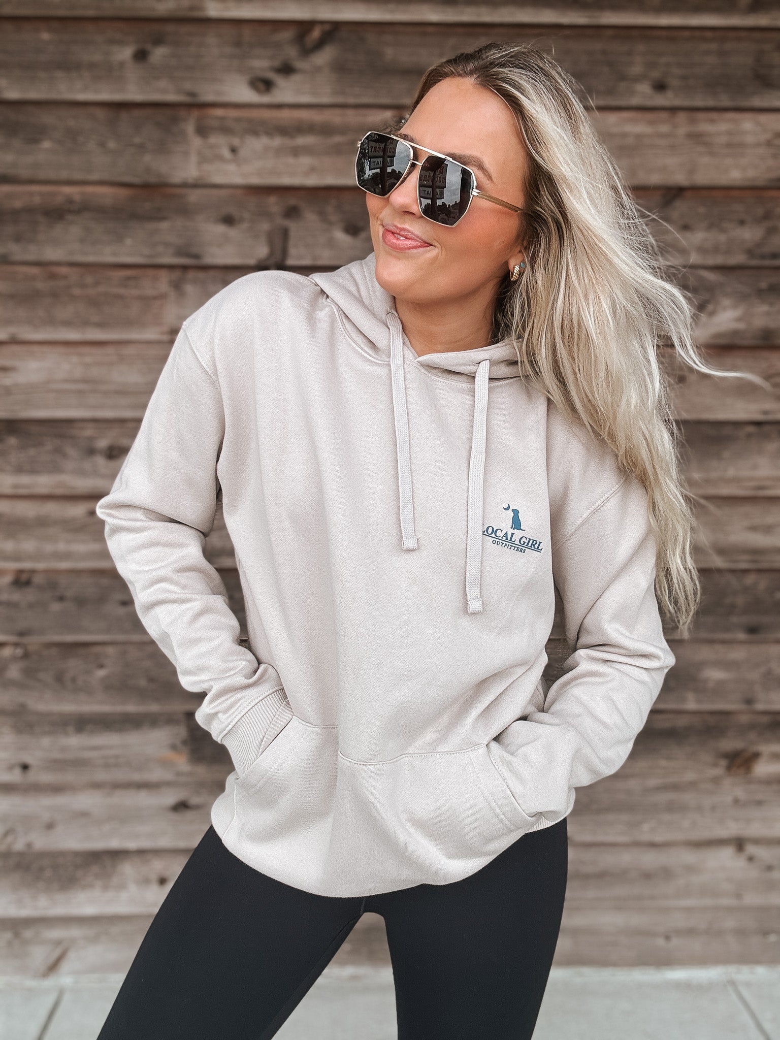 Local Girl Vintage Miller Brushwood Hoodie