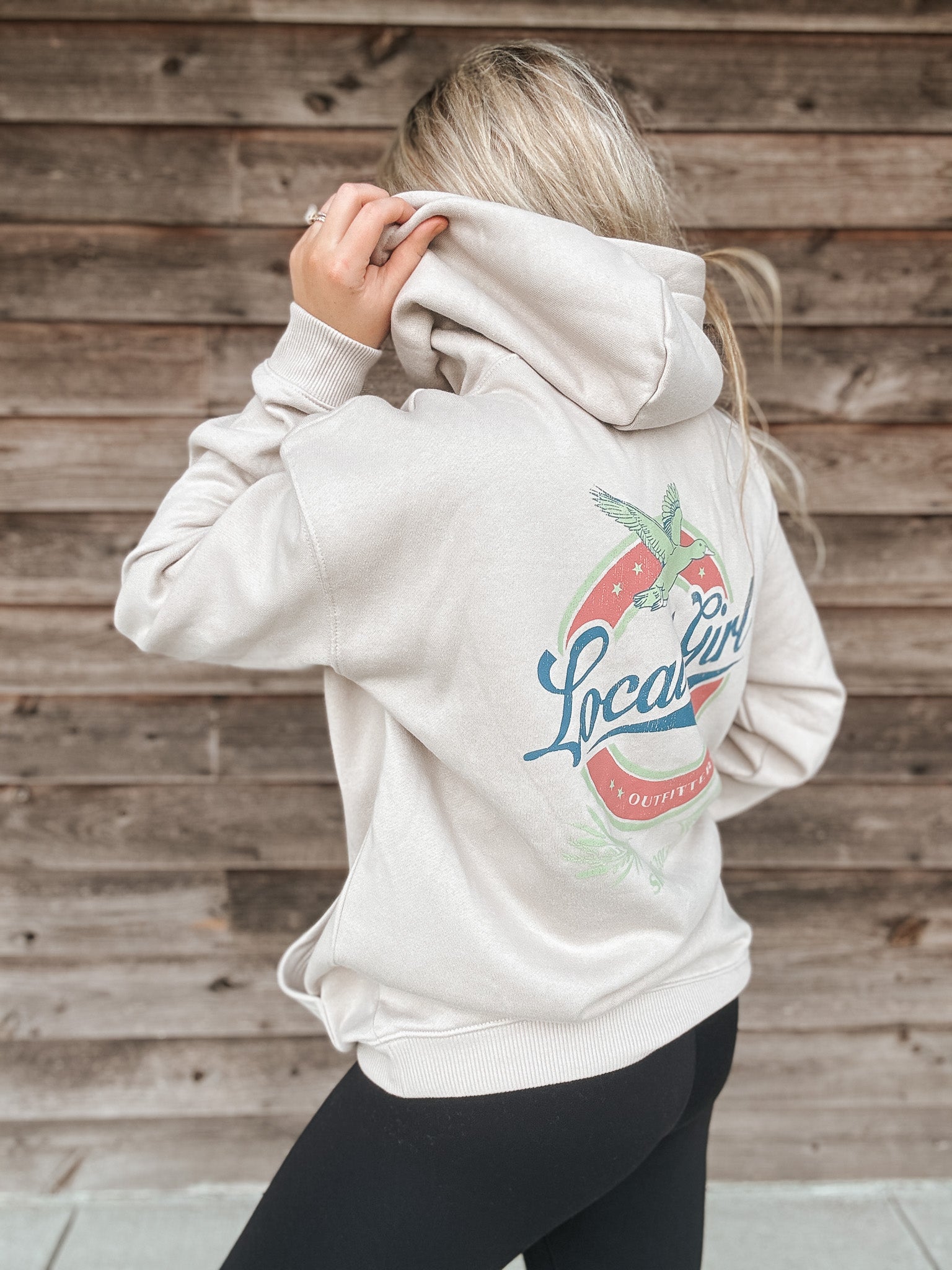 Local Girl Vintage Miller Brushwood Hoodie