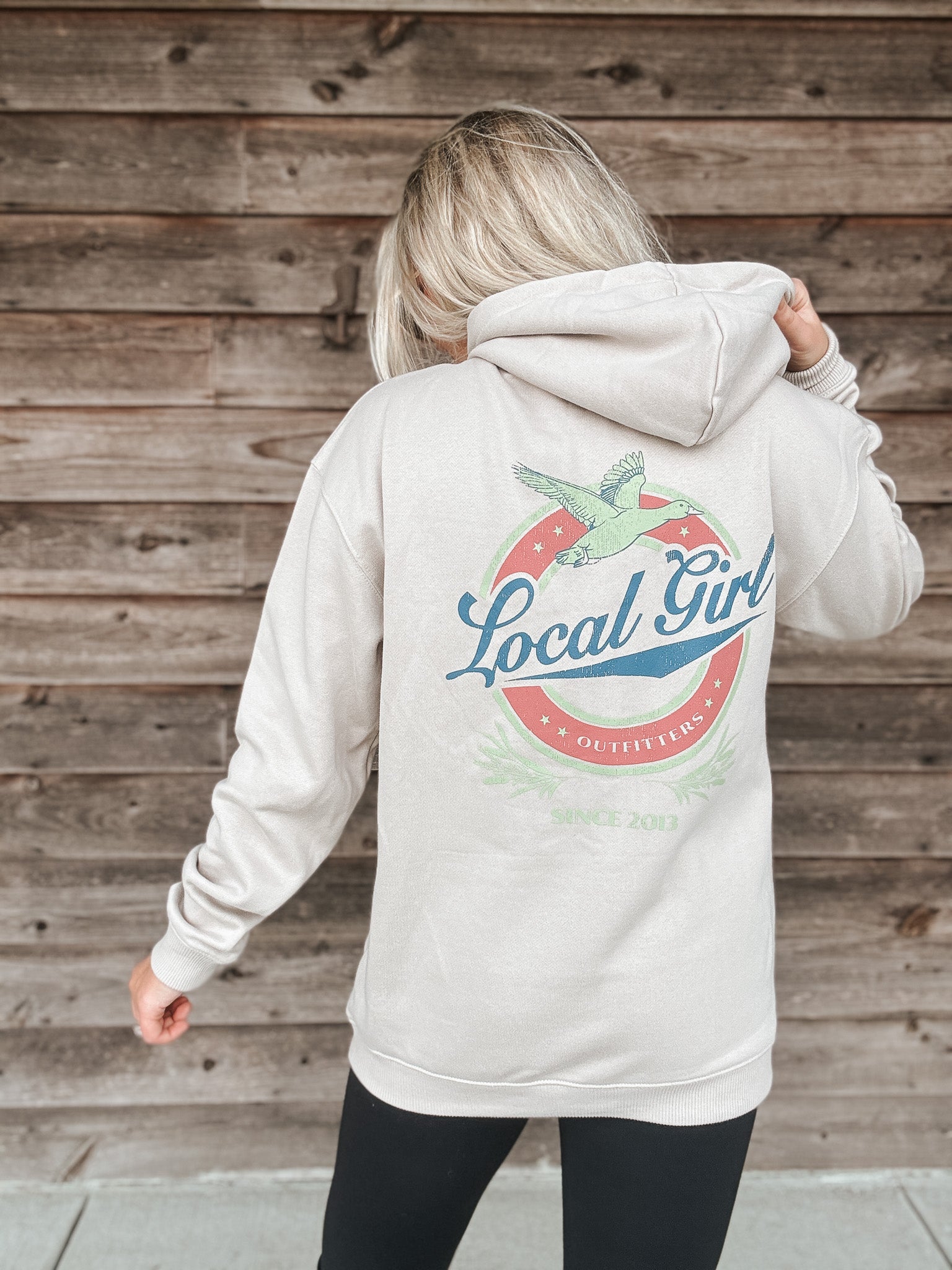 Local Girl Vintage Miller Brushwood Hoodie