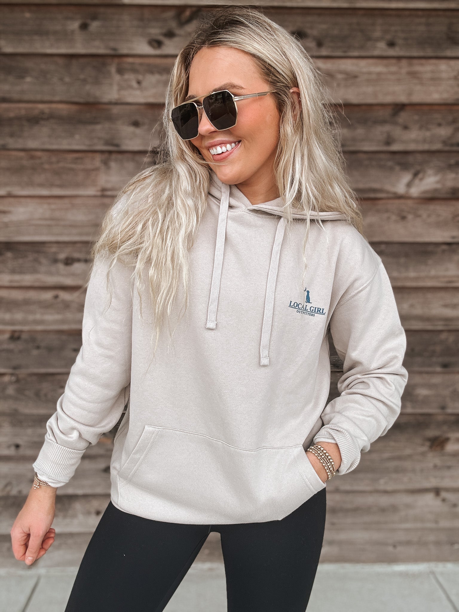 Local Girl Vintage Miller Brushwood Hoodie