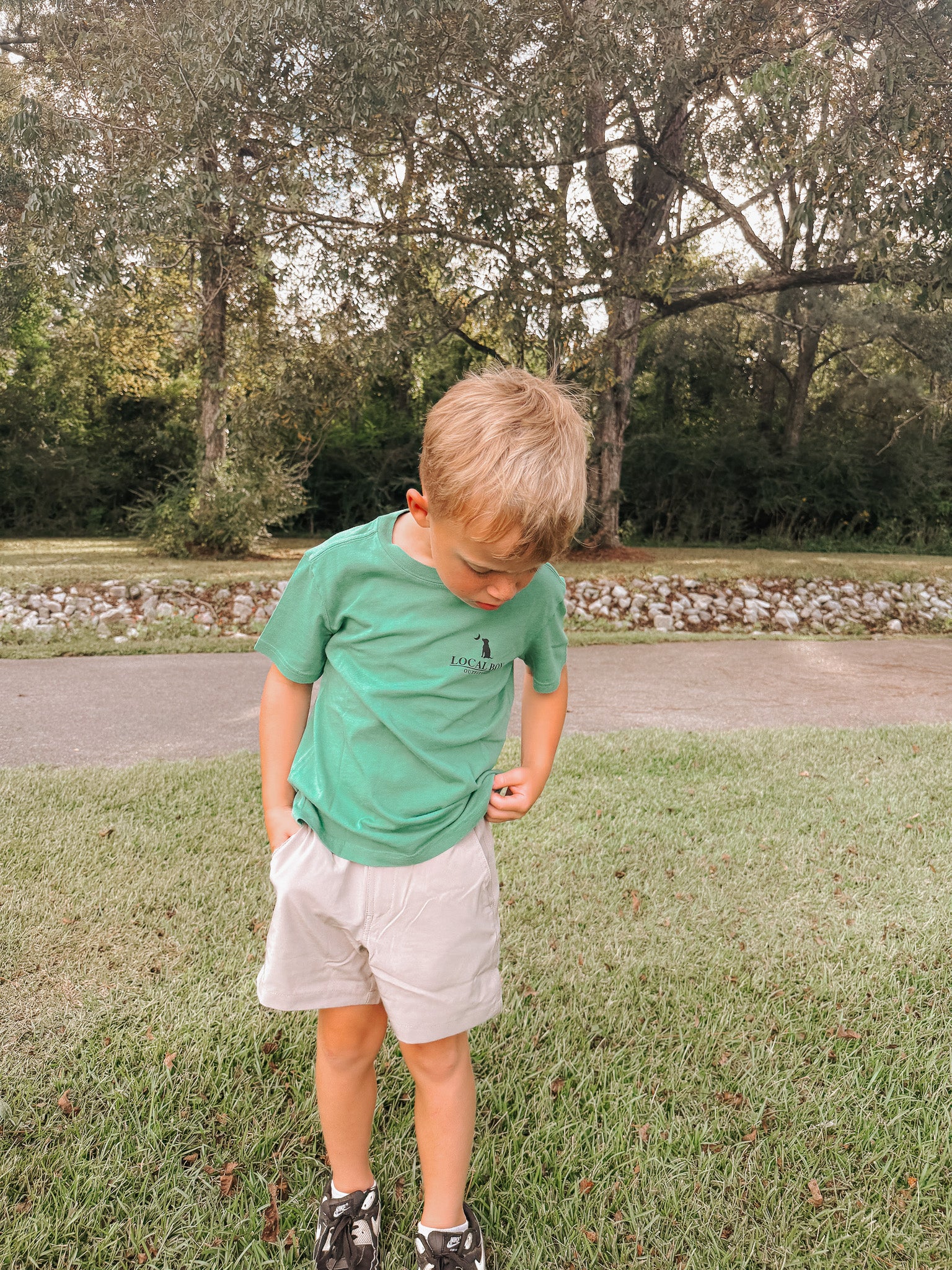 Youth Local Boy Feathered Fetch T-Shirt