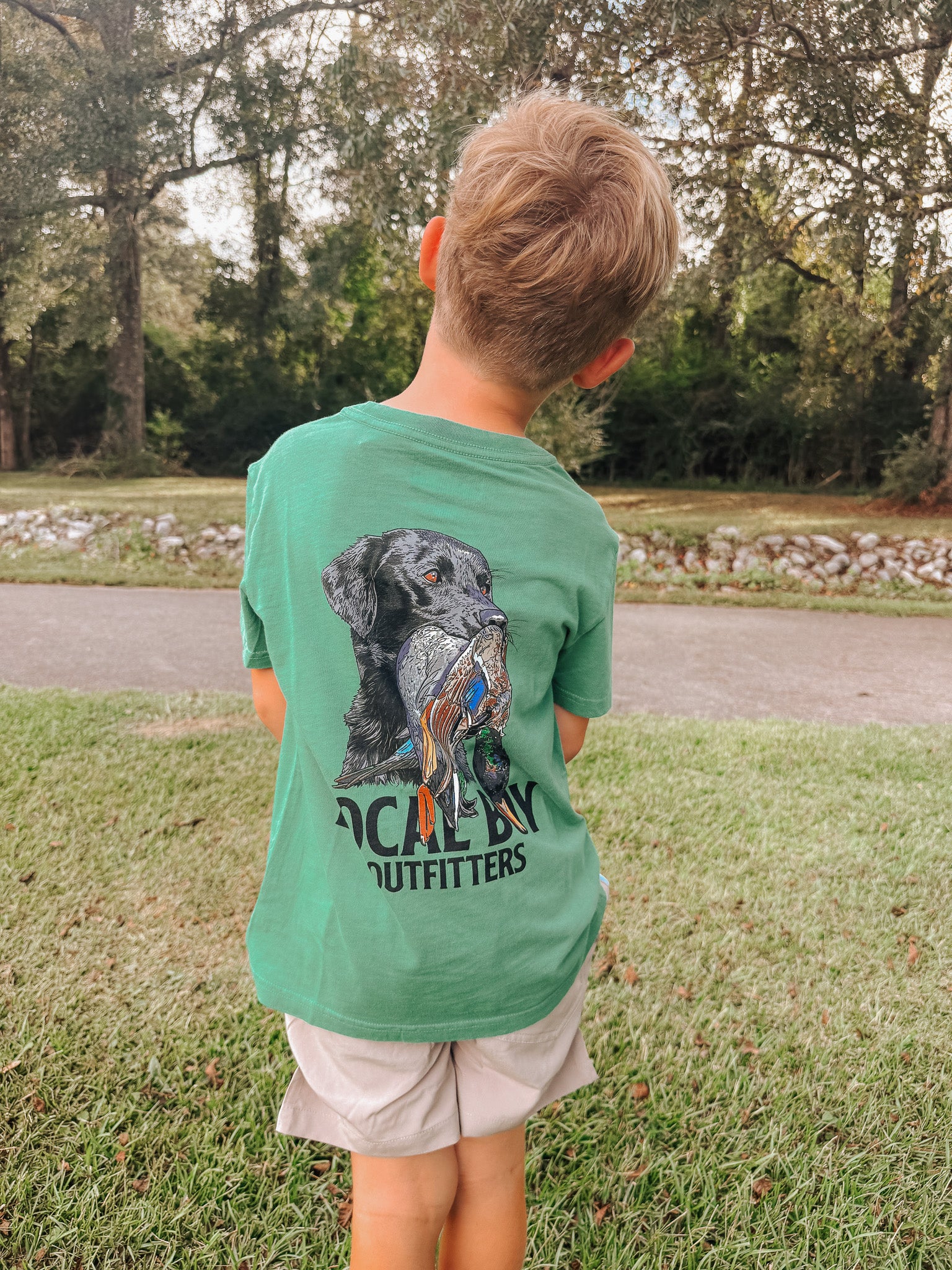 Youth Local Boy Feathered Fetch T-Shirt