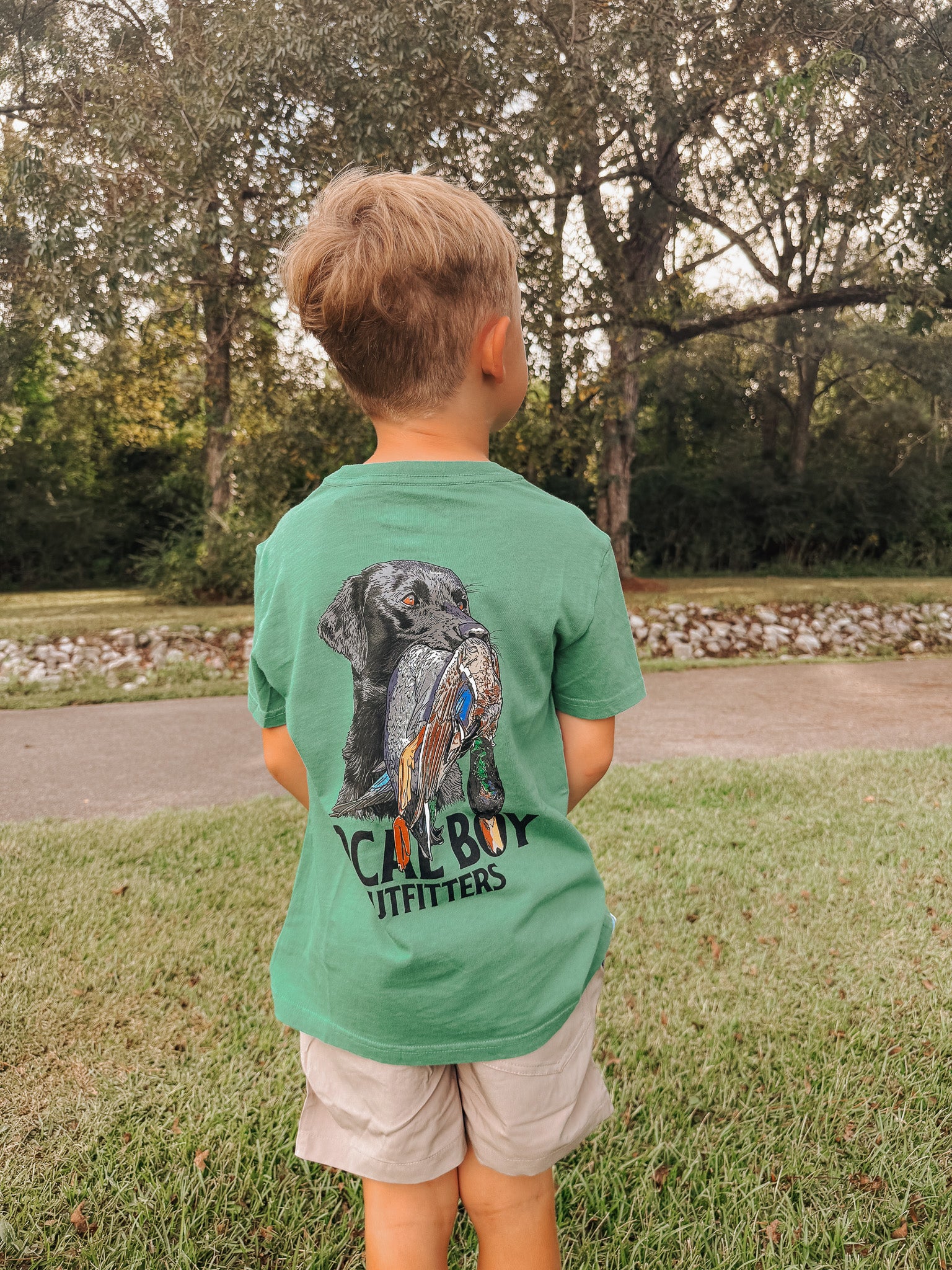Youth Local Boy Feathered Fetch T-Shirt