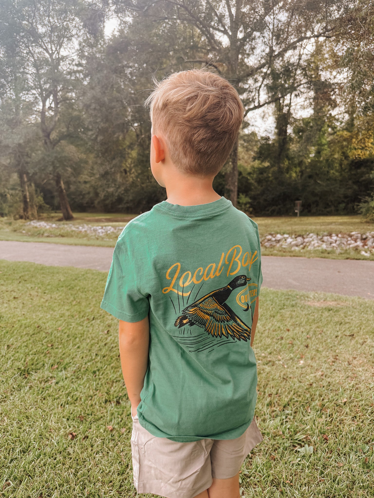 Youth Local Boy Moonlit Mallard T-Shirt