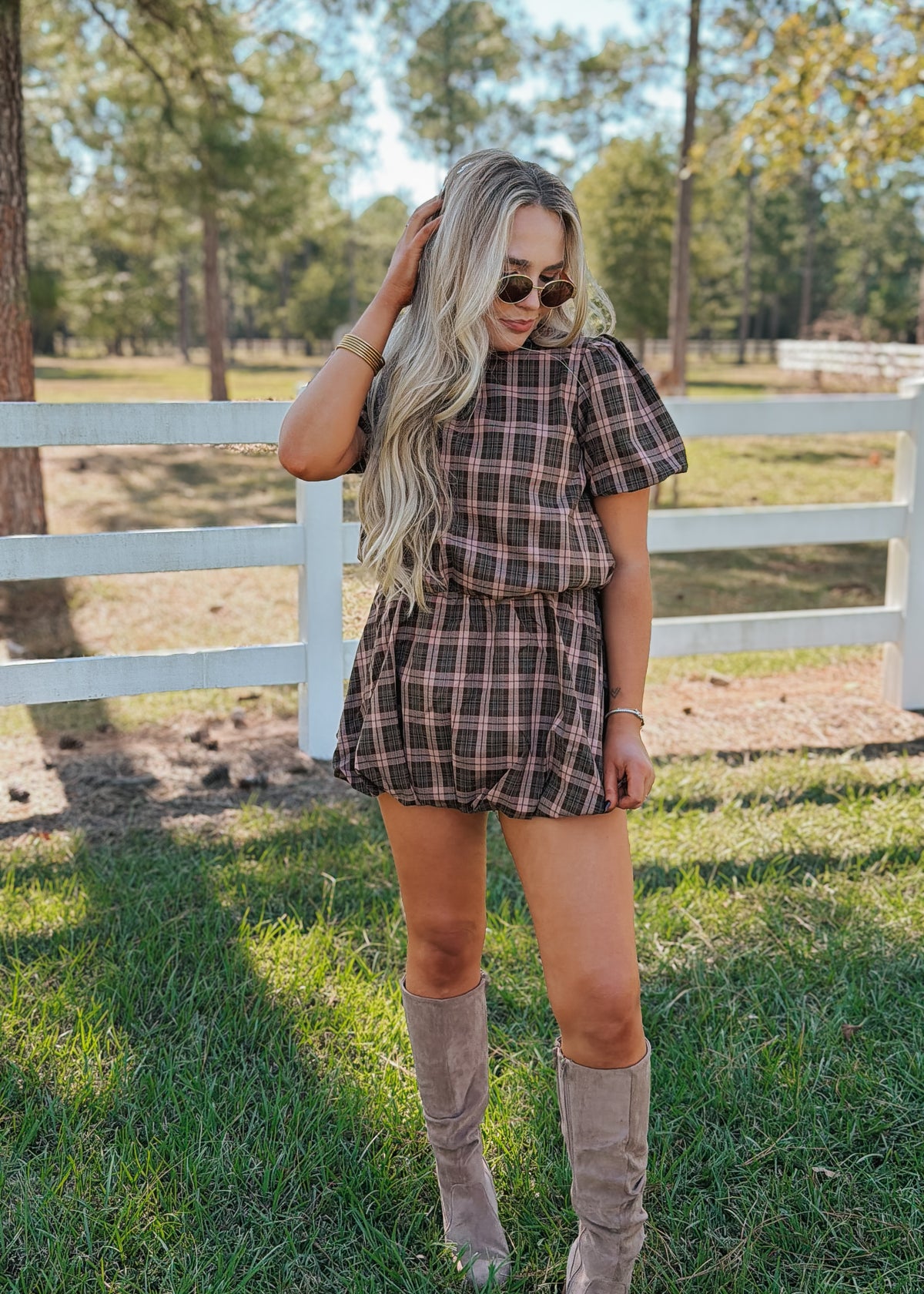 Fallin For Plaid Bubble Set