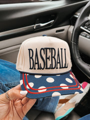 Polka Dot Baseball Hat