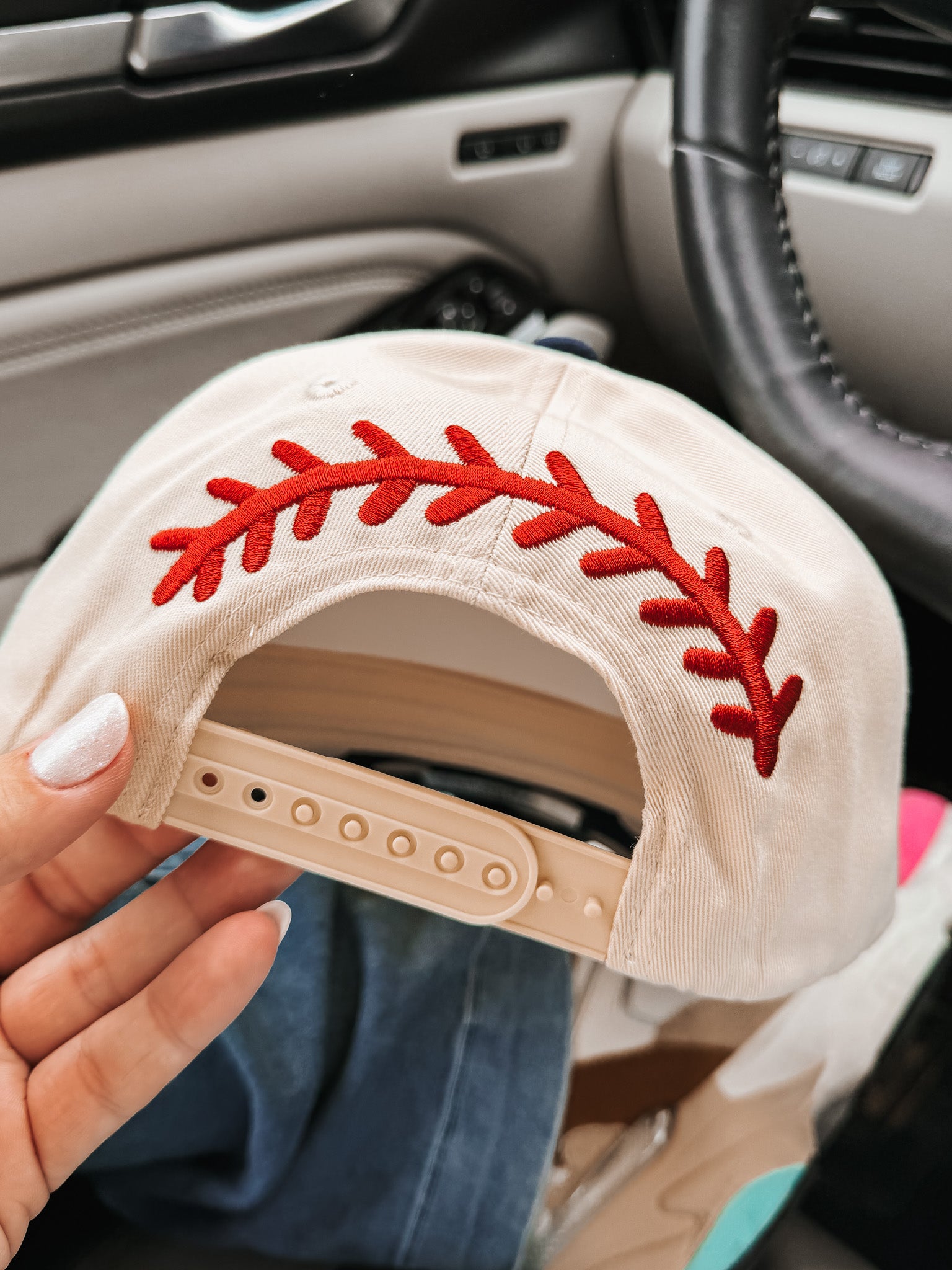 Polka Dot Baseball Hat