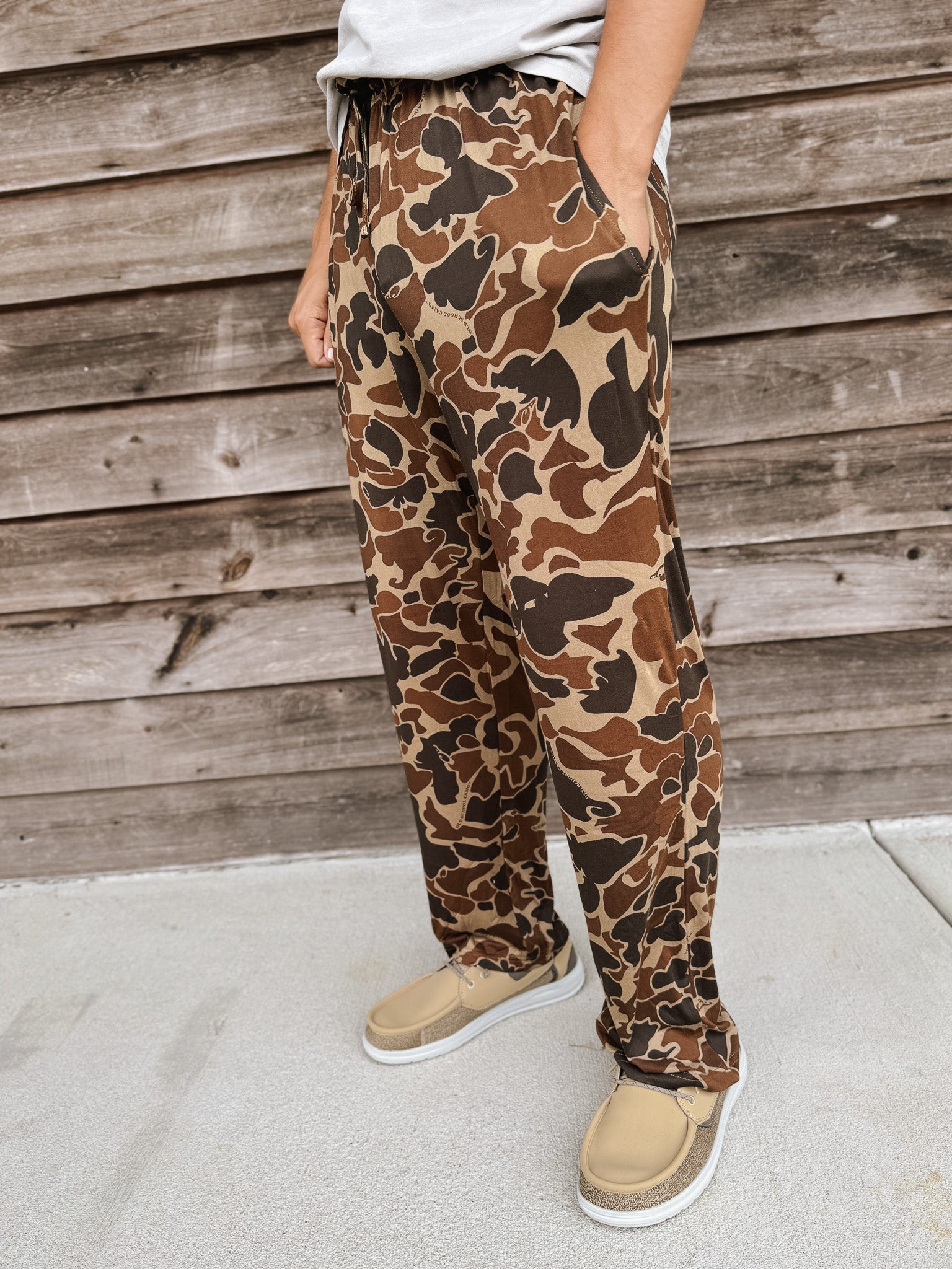Men's Drake Lounge Pant - Old School Camo