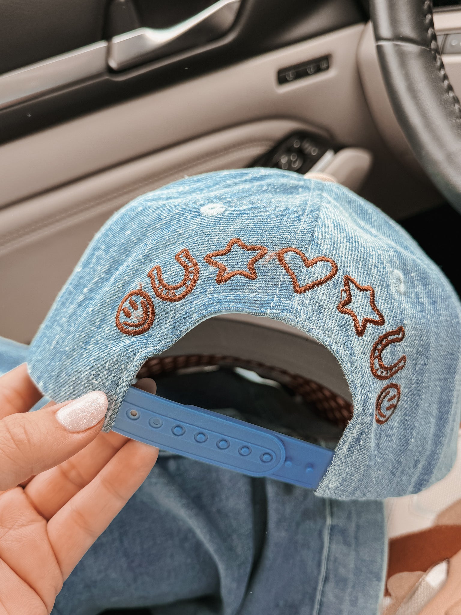 Mother Knows Best Denim Hat