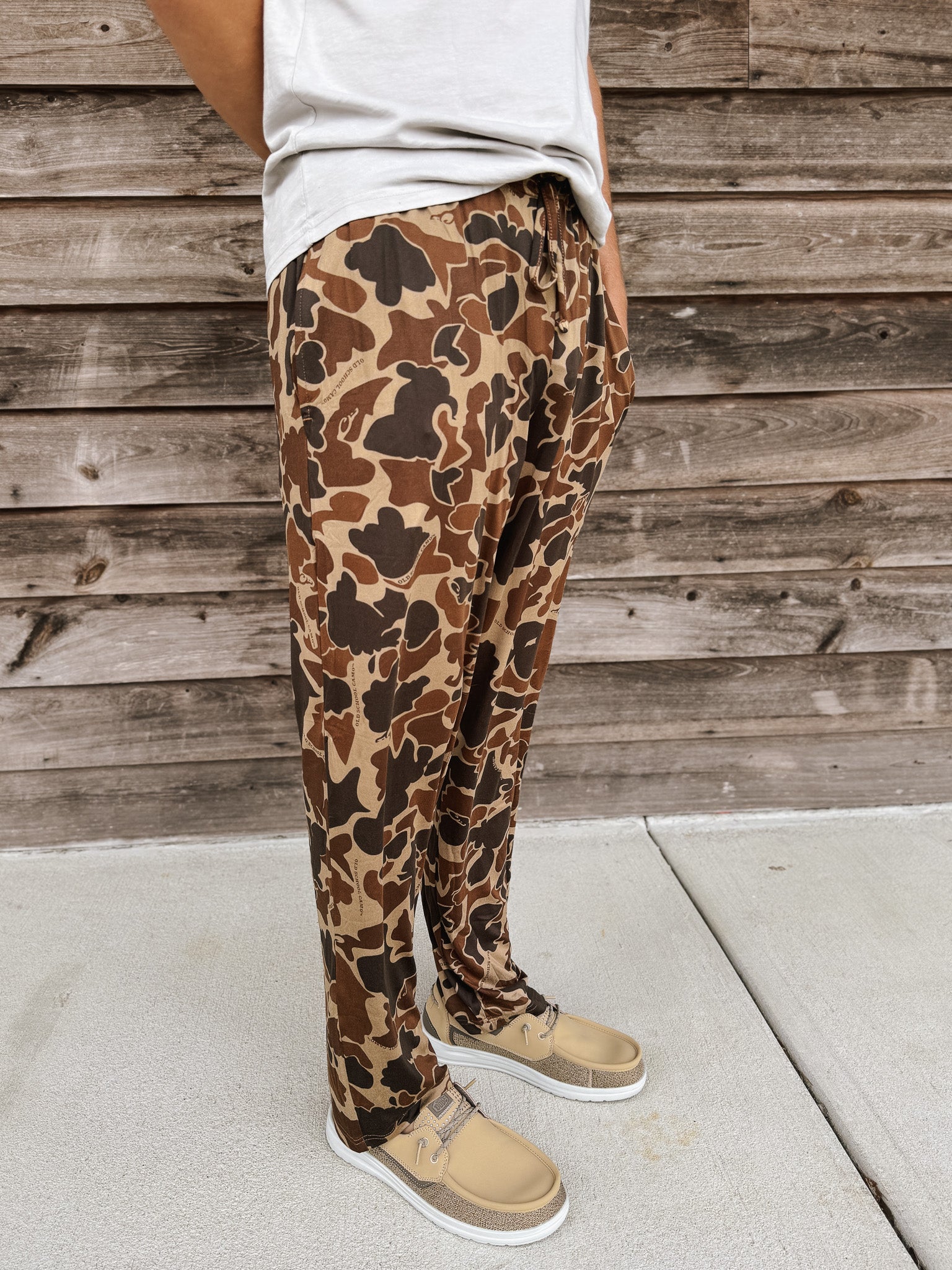 Men's Drake Lounge Pant - Old School Camo