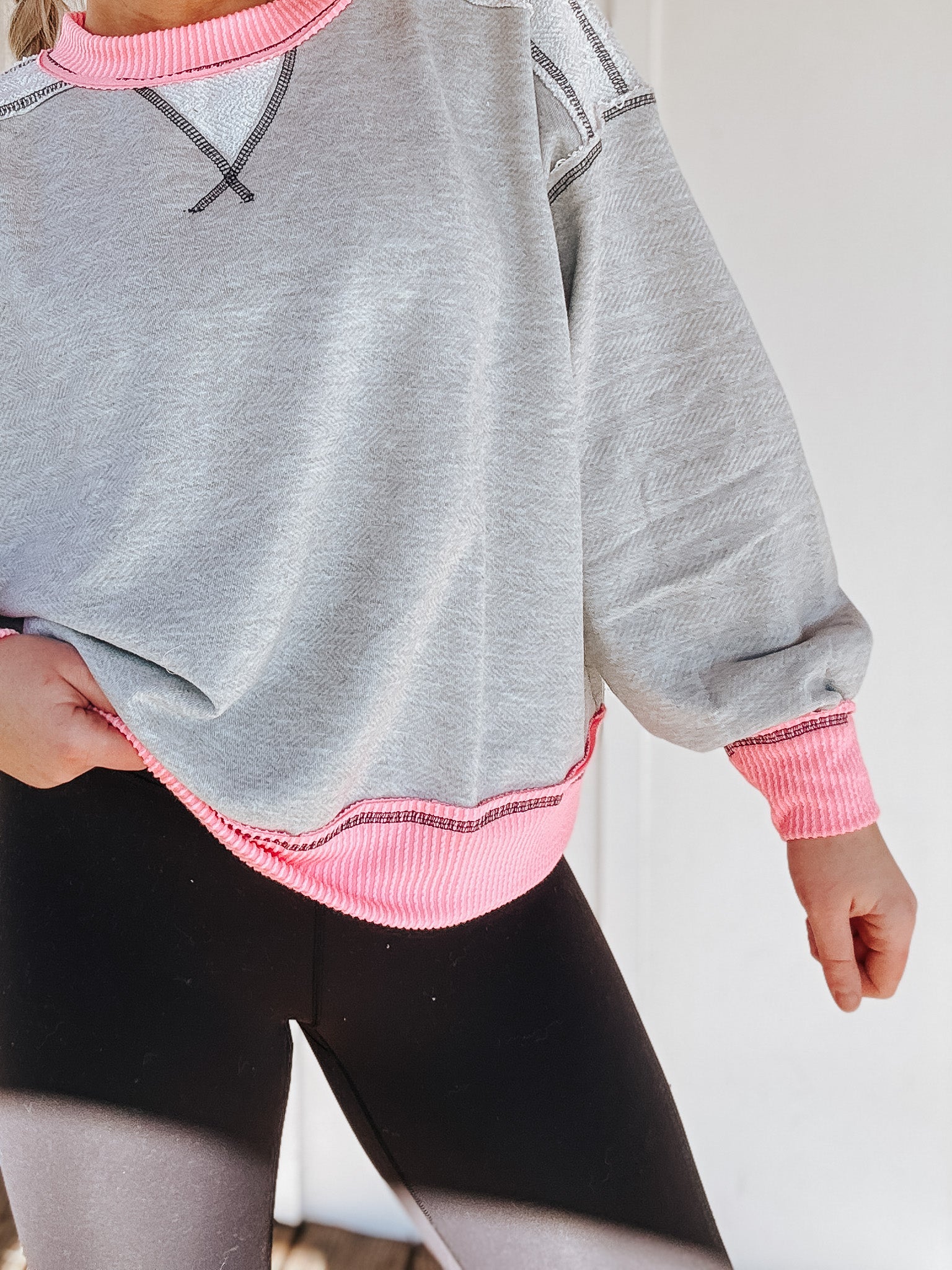 Reverse Stitch Sweatshirt